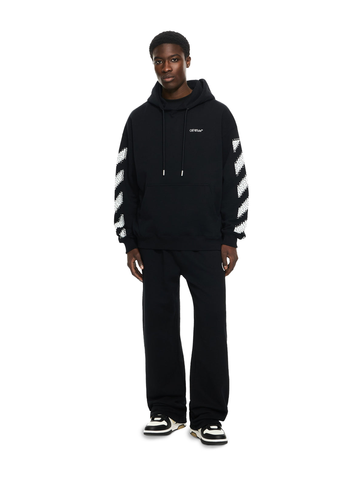 Pixel Diagonal Skate Hoodie