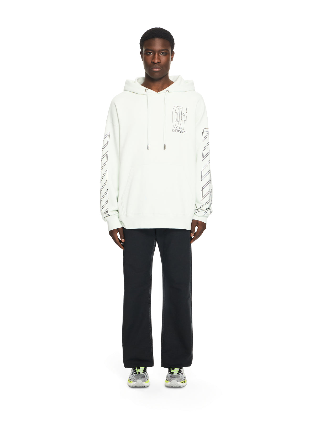 Outline Double Arrow Skate Hoodie