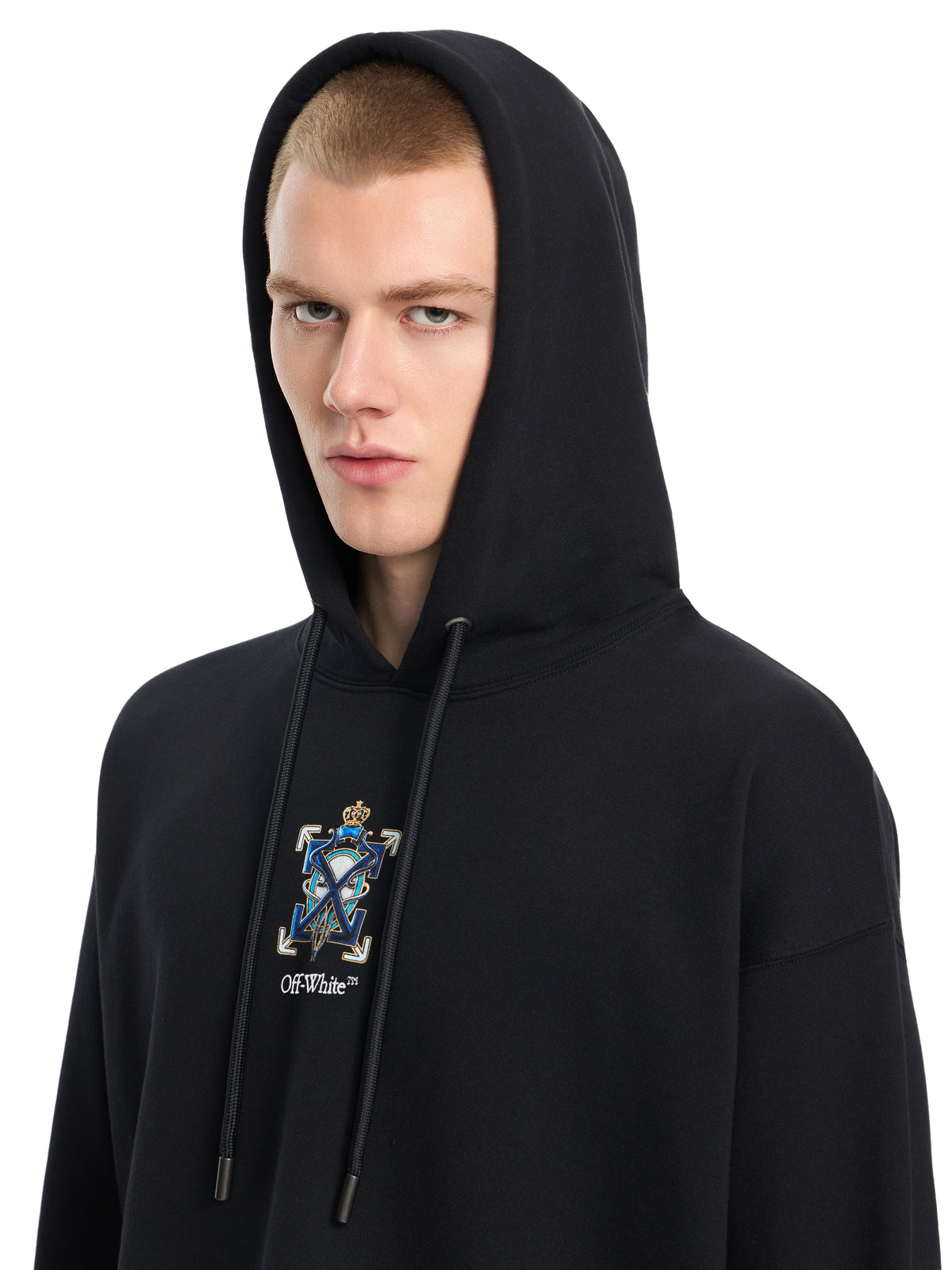 Jewel Arrow Loose Hoodie
