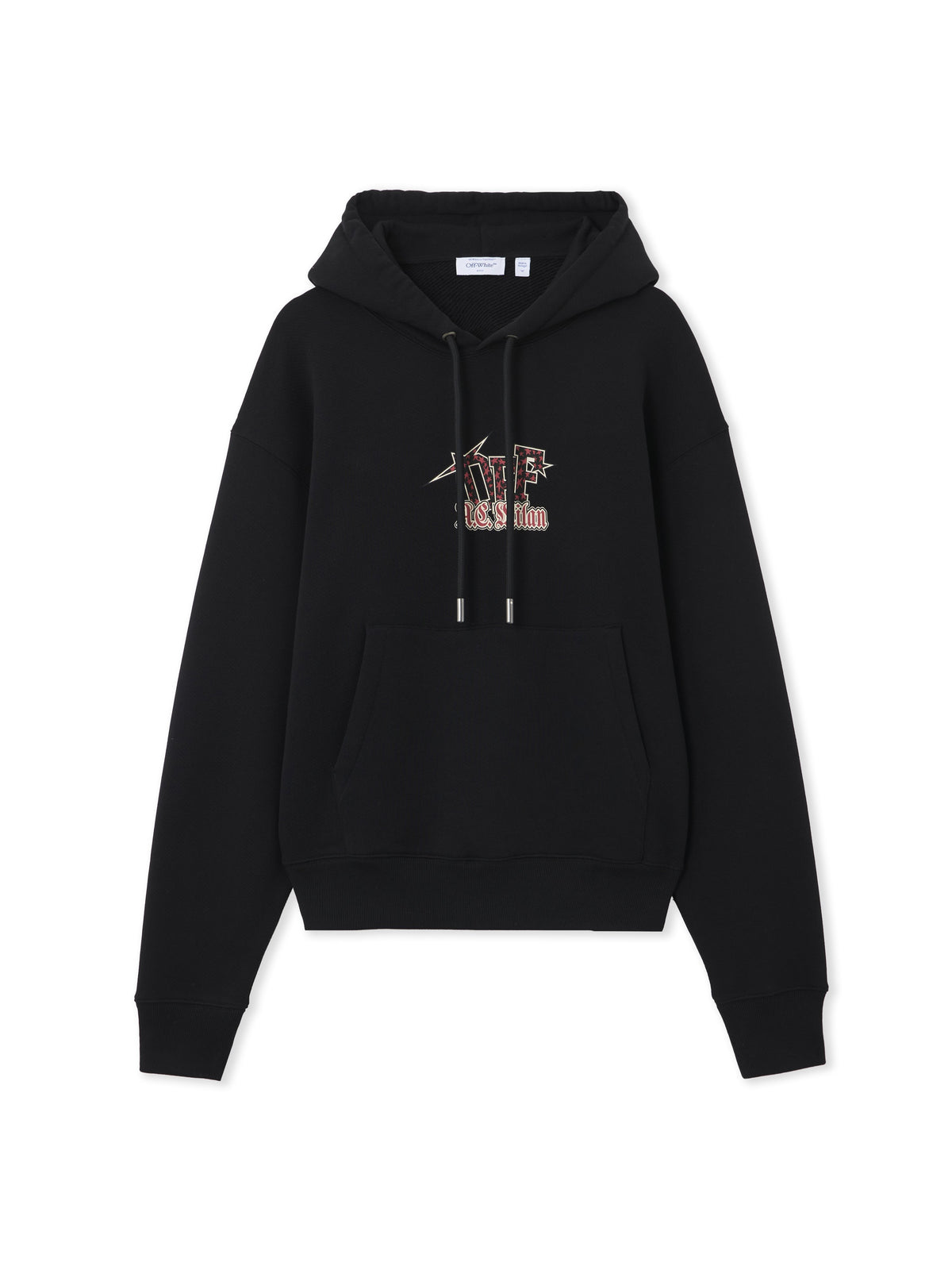 OFF WHITE Off-White™ c/o AC Milan Arrow Hoodie BLACK RED 44MBB12NG25F001