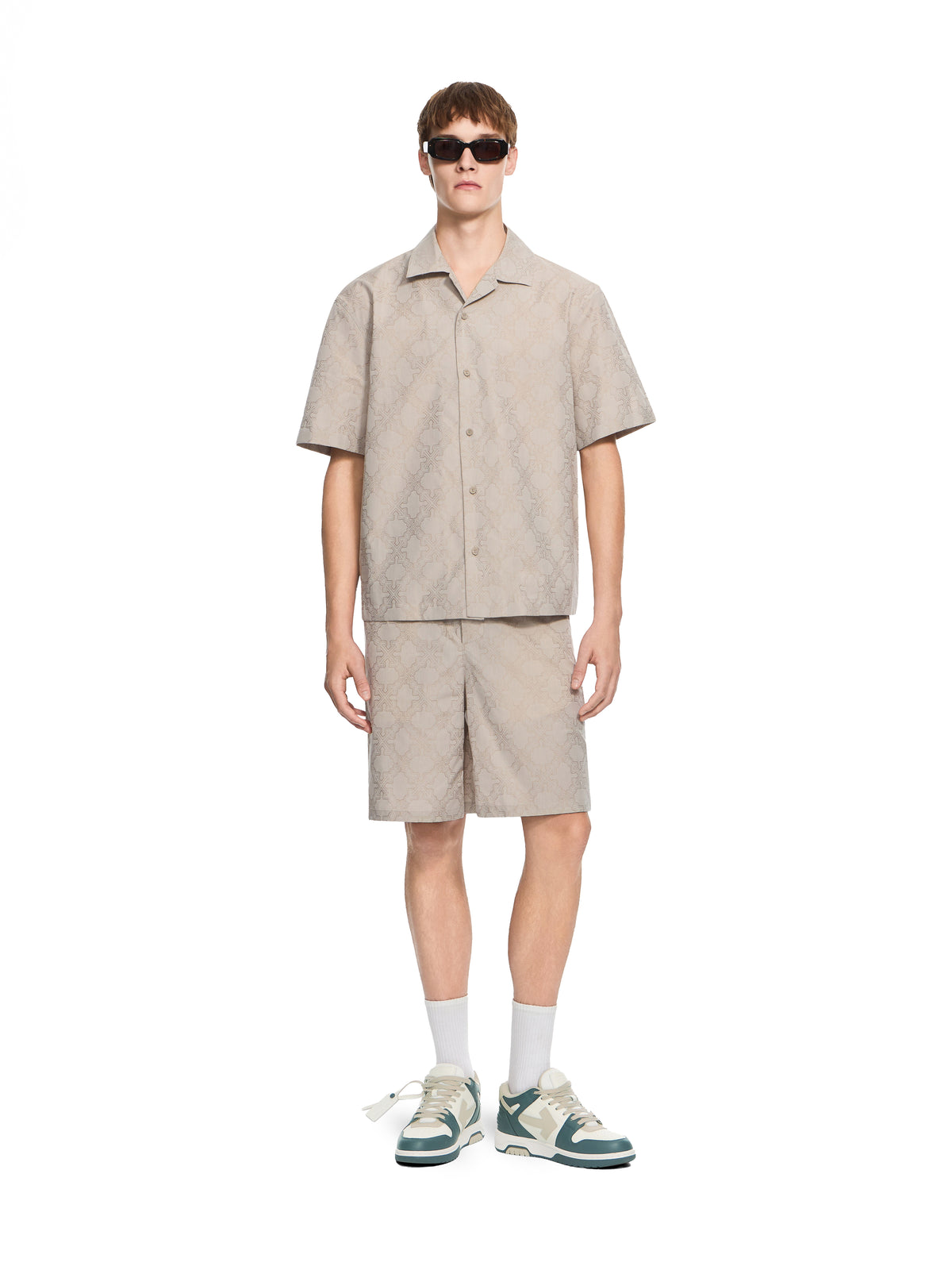 Arrow Monogram Bowling Shorts