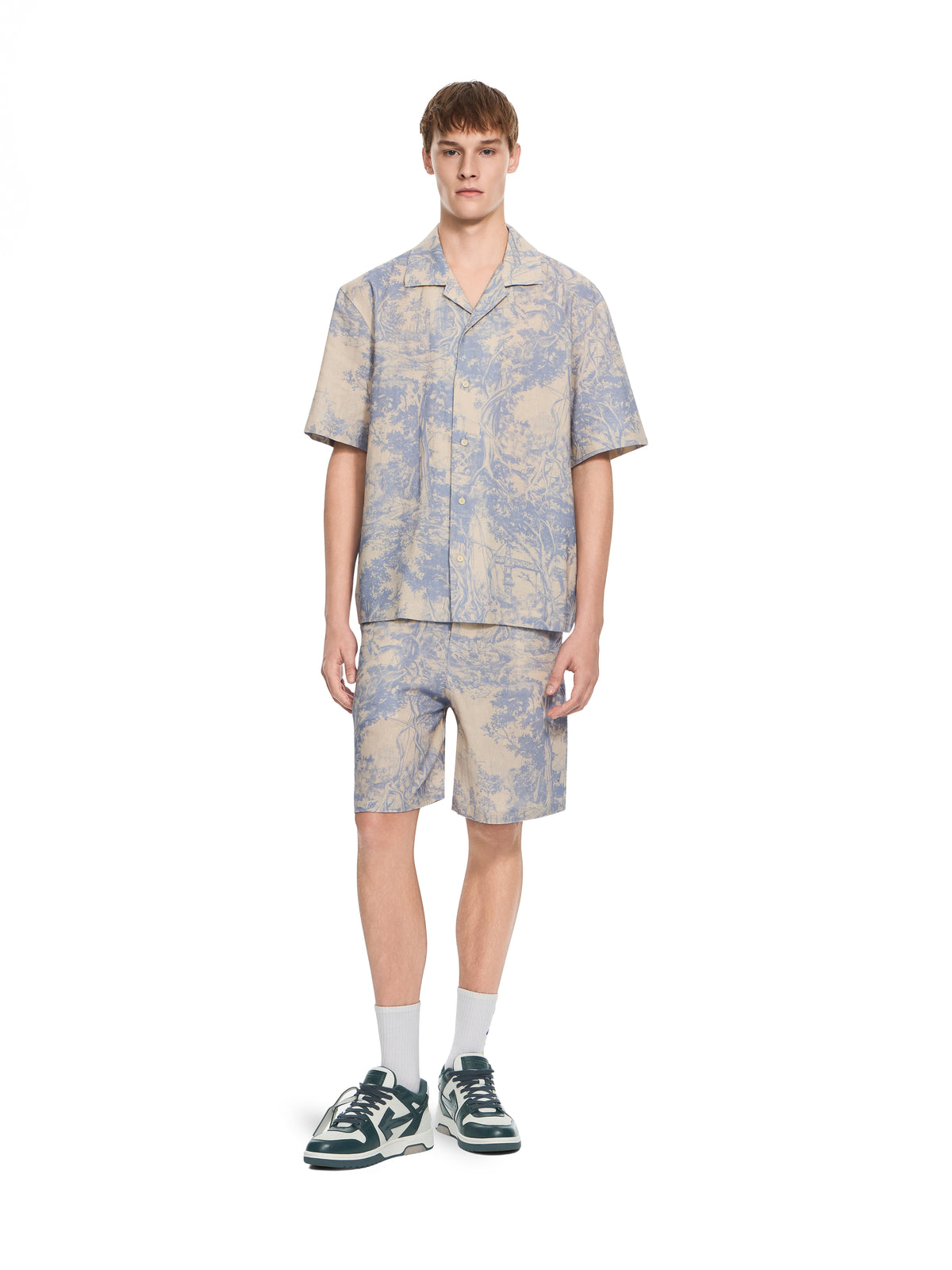 City Nature Linen Bowling Shorts