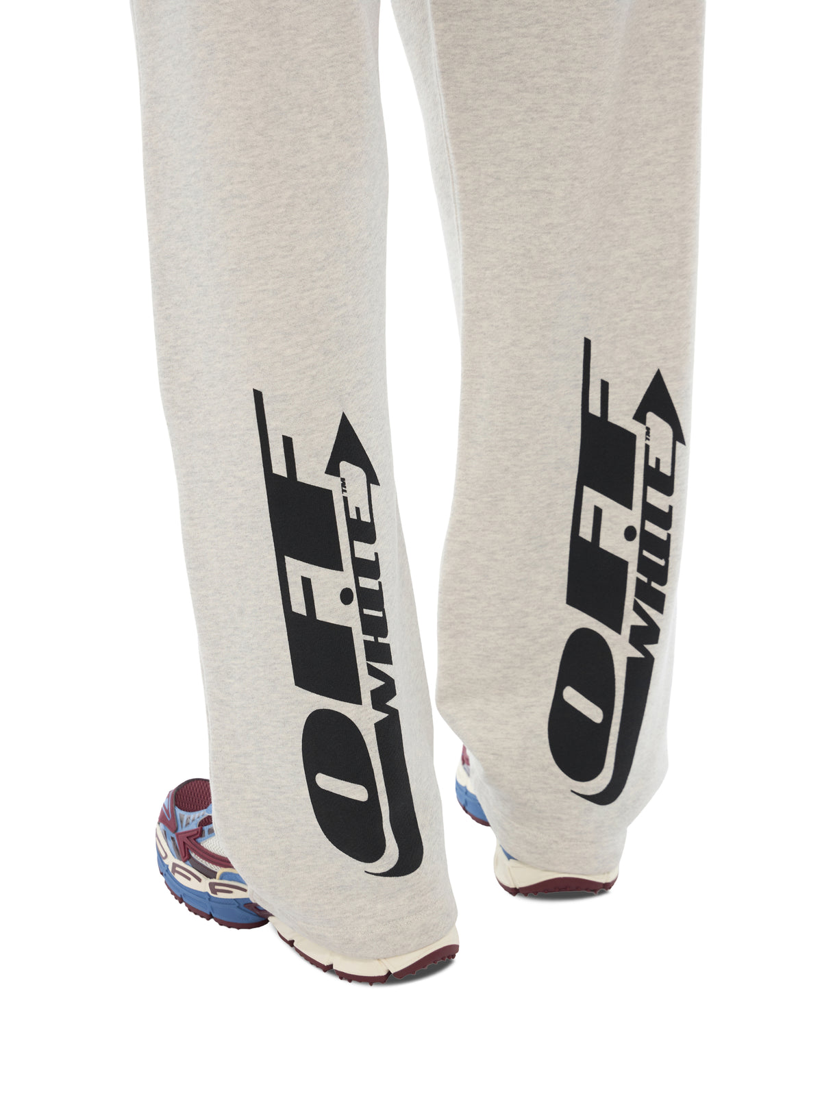 OFF WHITE Half Arrow Sweatpants GREY MELANGE 44MCH05AF26F003