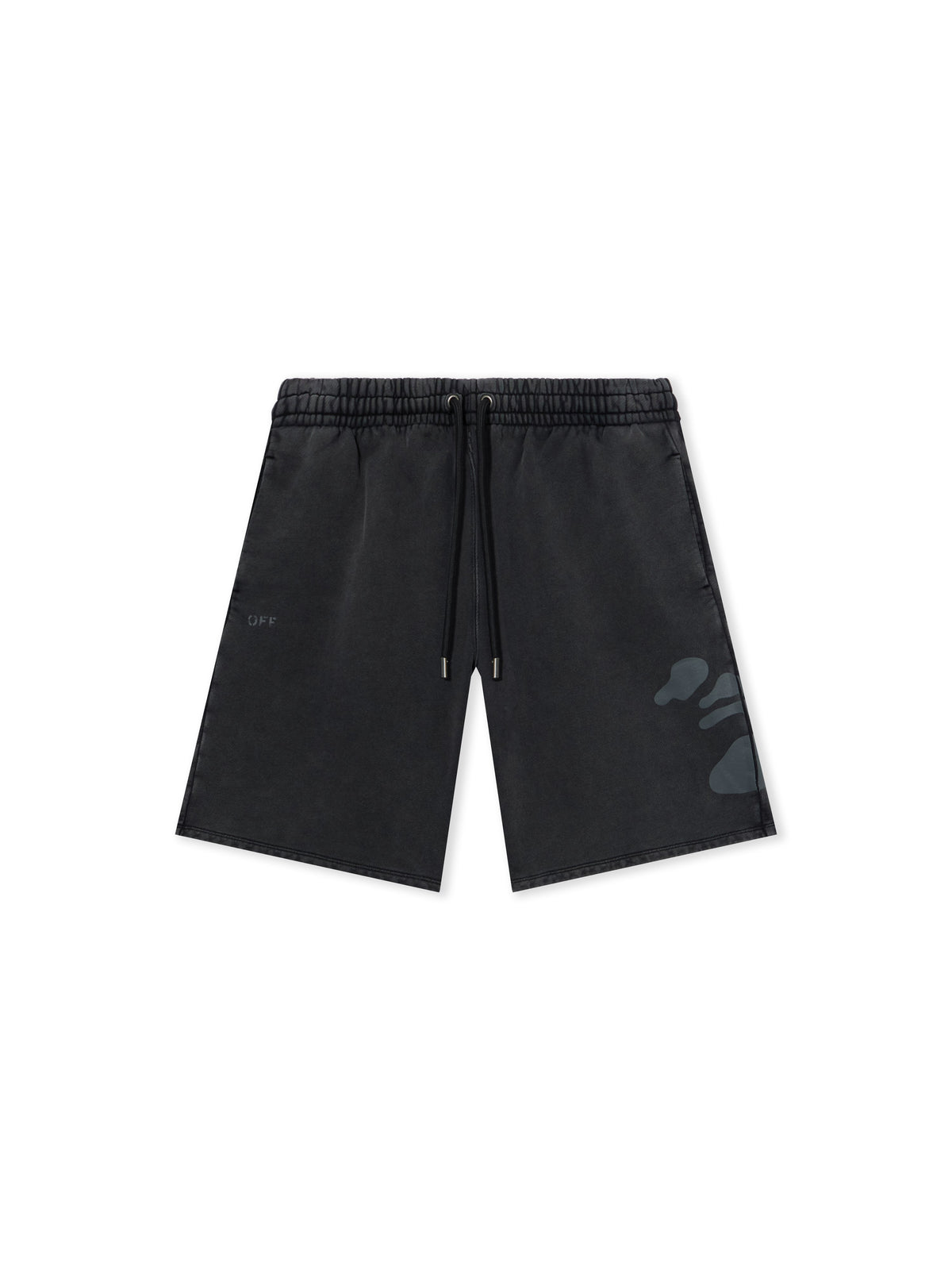 OFF WHITE Swimming Face Skate Shorts VINTAGE BLACK 44MCI013F26F002