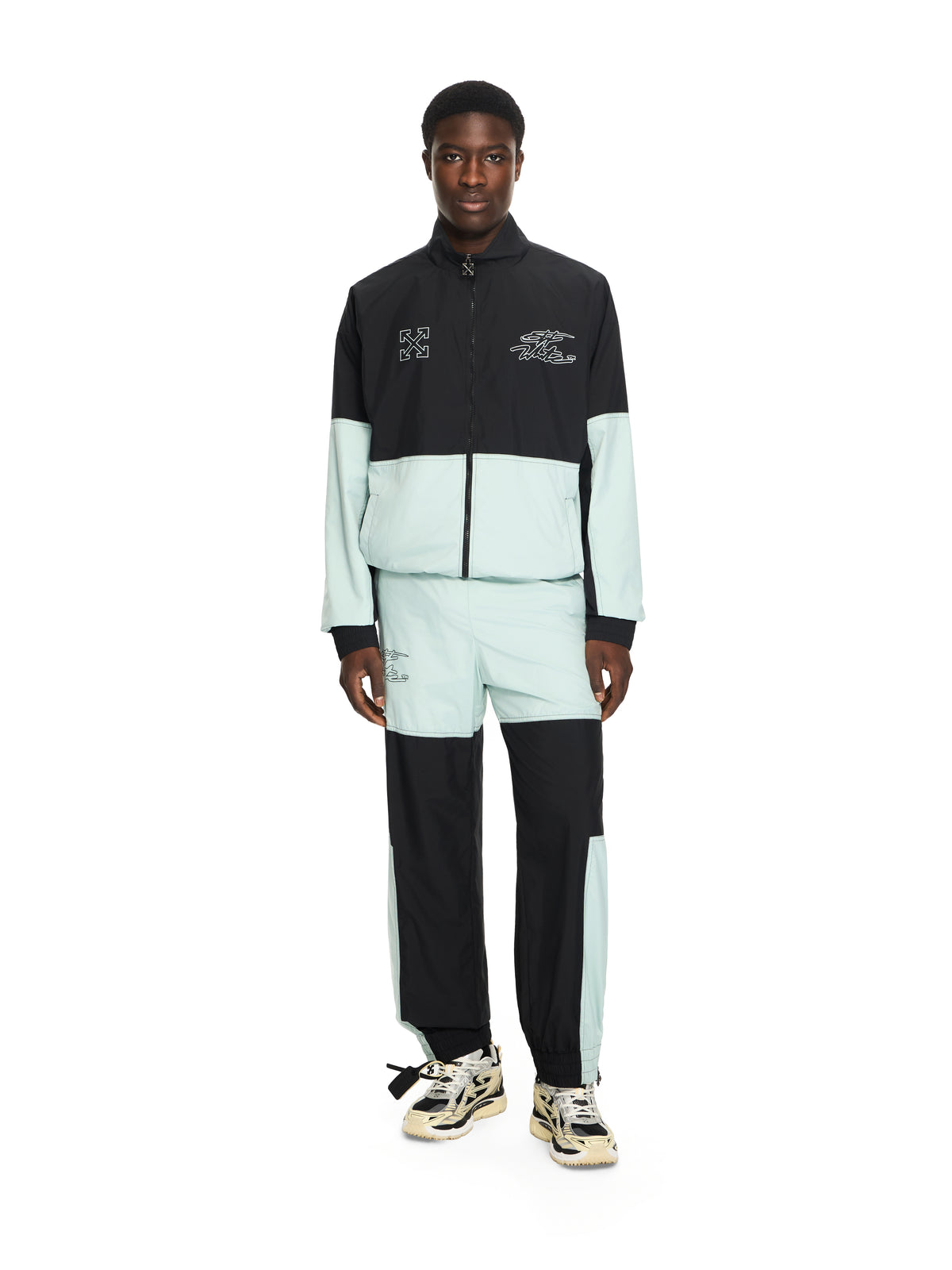 Marker Cuffed Slouchy Trackpants