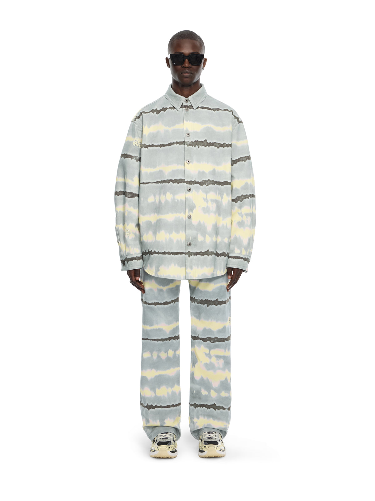 All-over Tie-dye Overshirt