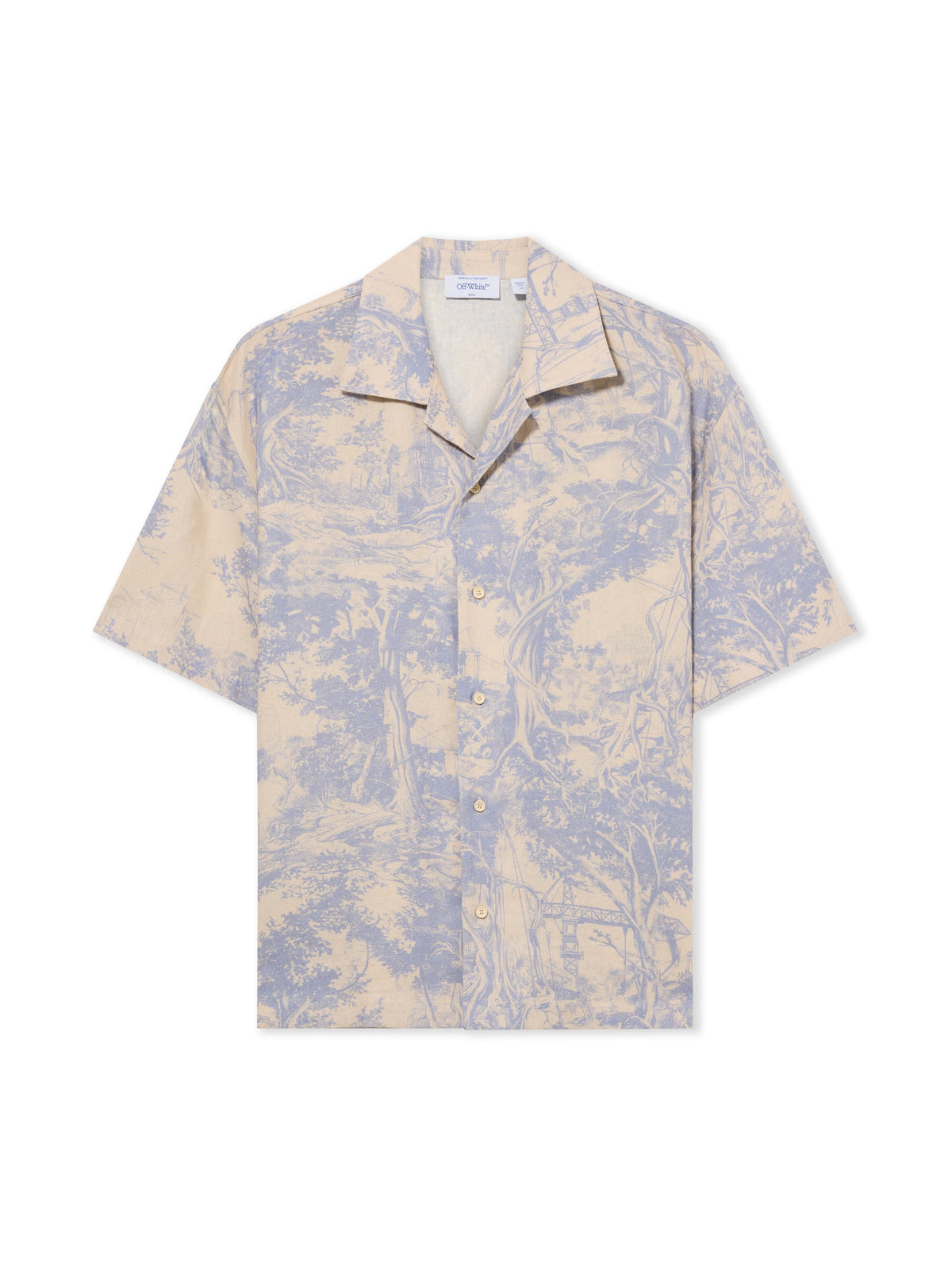 City Nature Linen Bowling Shirt