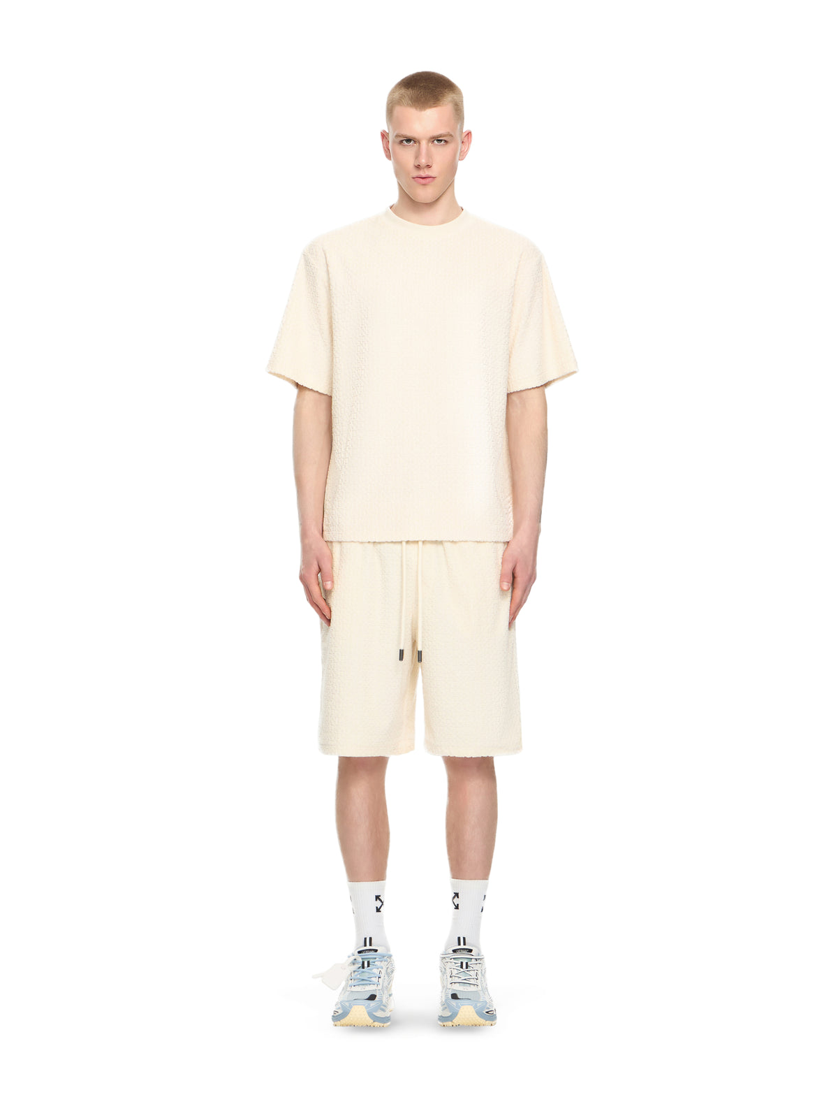 Towel Terry All Over Logo T-Shirt