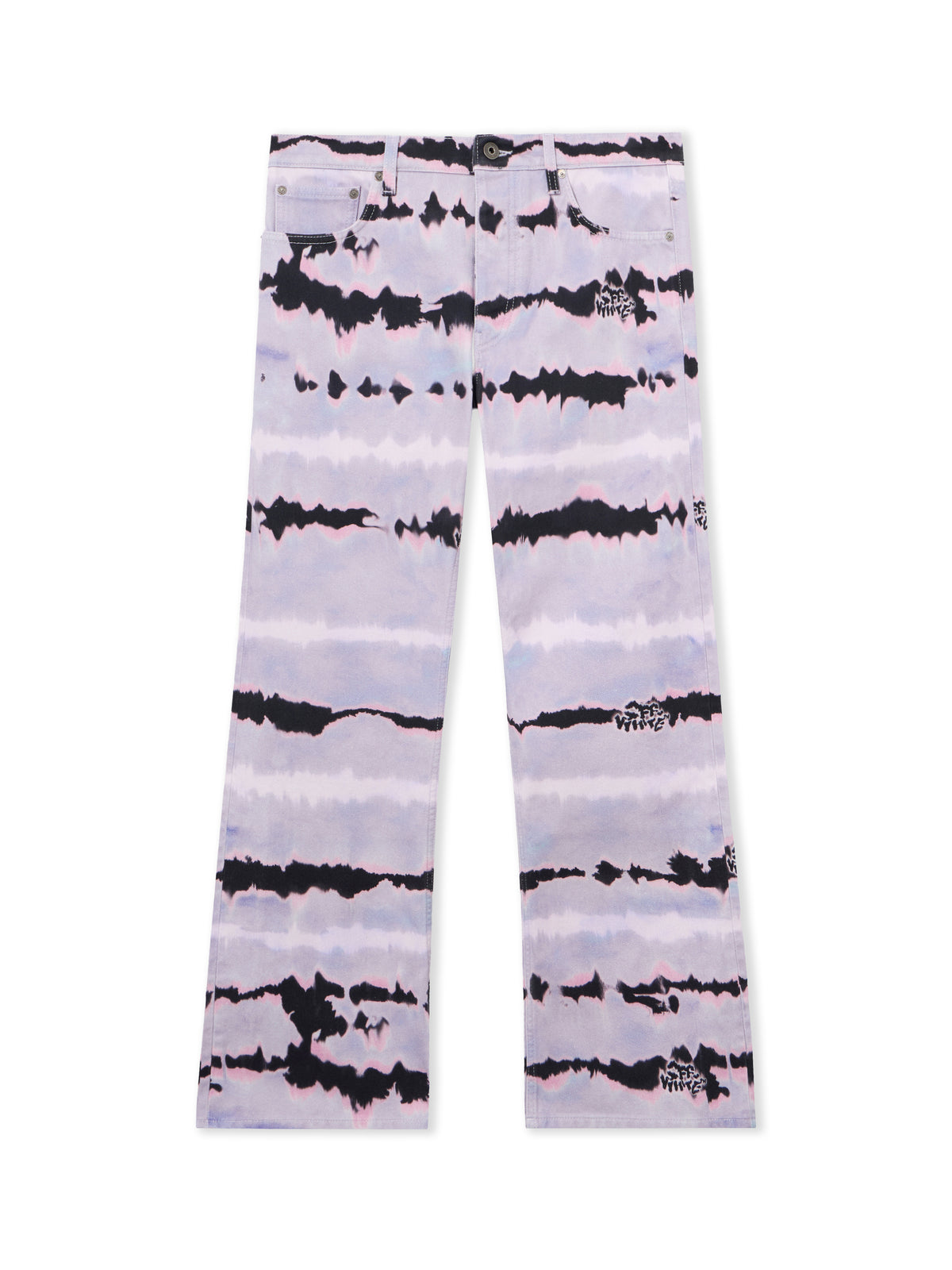 OFF WHITE All-over Tie-dye Slim Relax Jeans COSMIC SKY 44MYA18JZ26D003