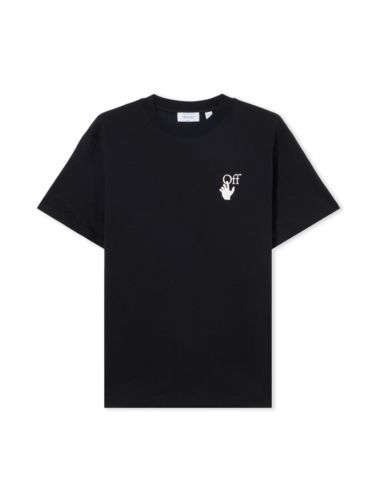 OFF WHITE Slim Fit Graphic S/S T-Shirt BLACK 44OWOS26T061