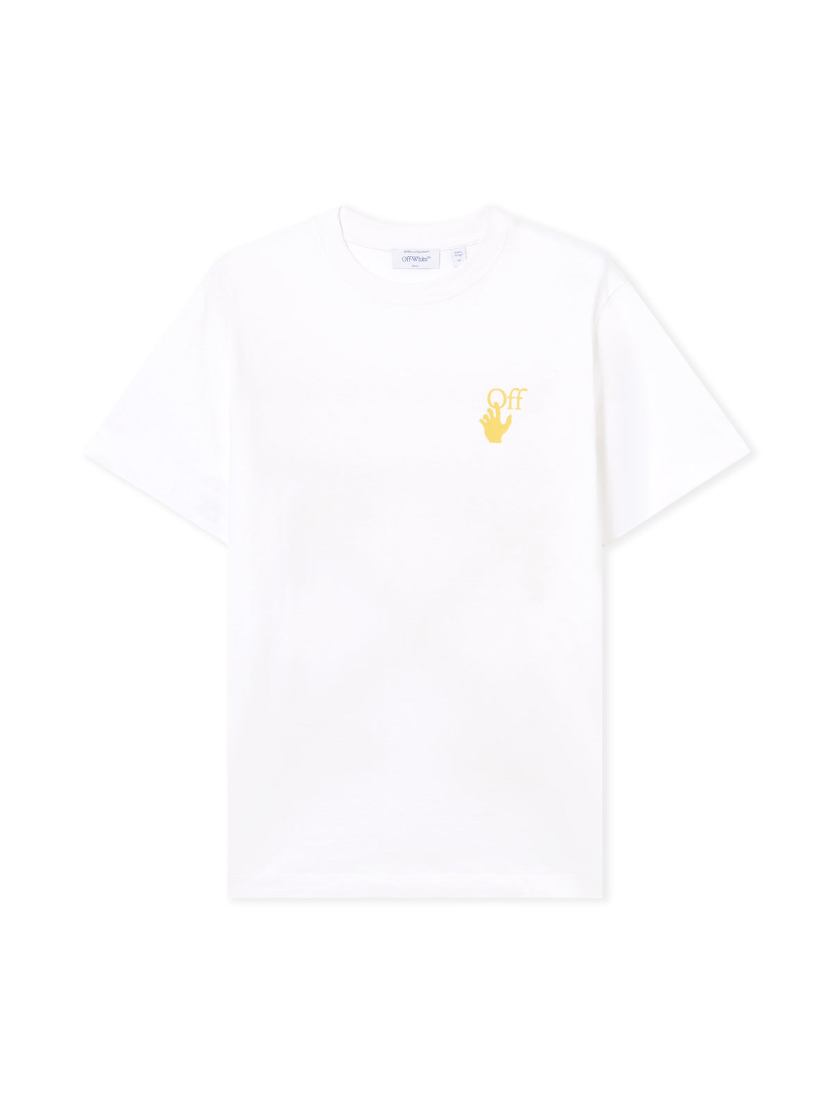 OFF WHITE Slim Fit Graphic S/S T-Shirt WHITE 44OWOS26T061