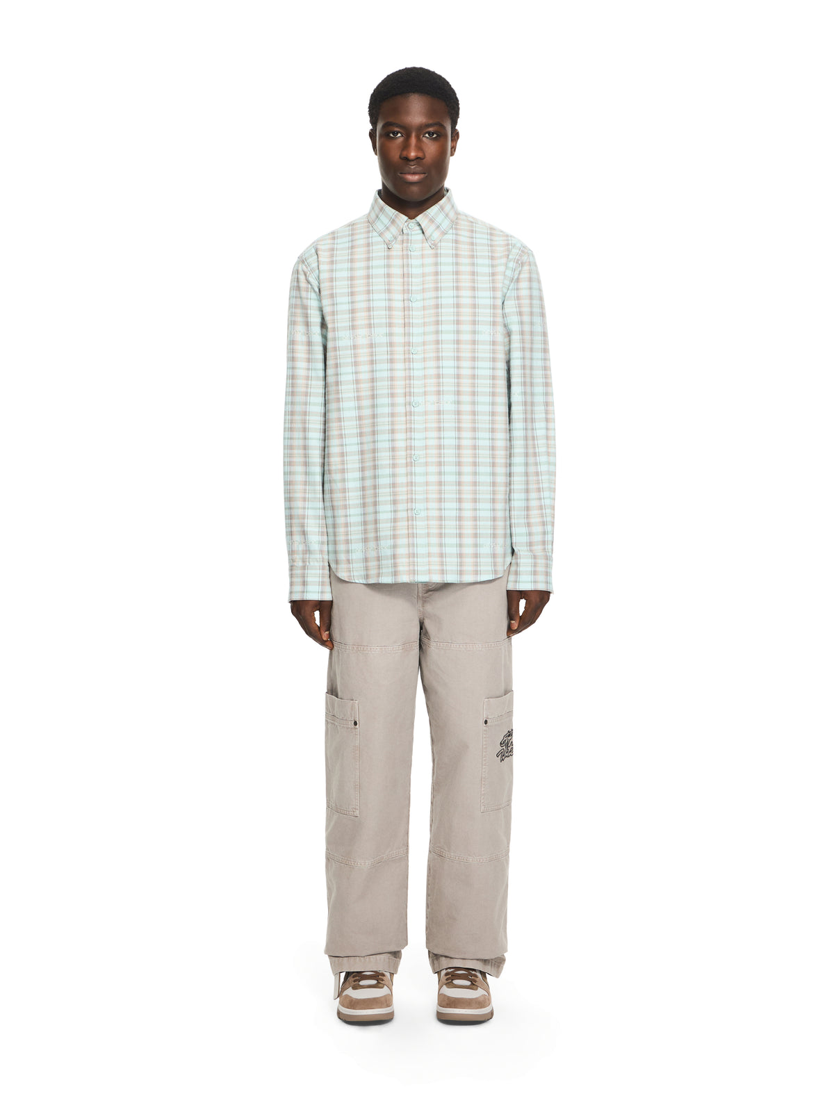 Marker Check Flannel Regular Shirt