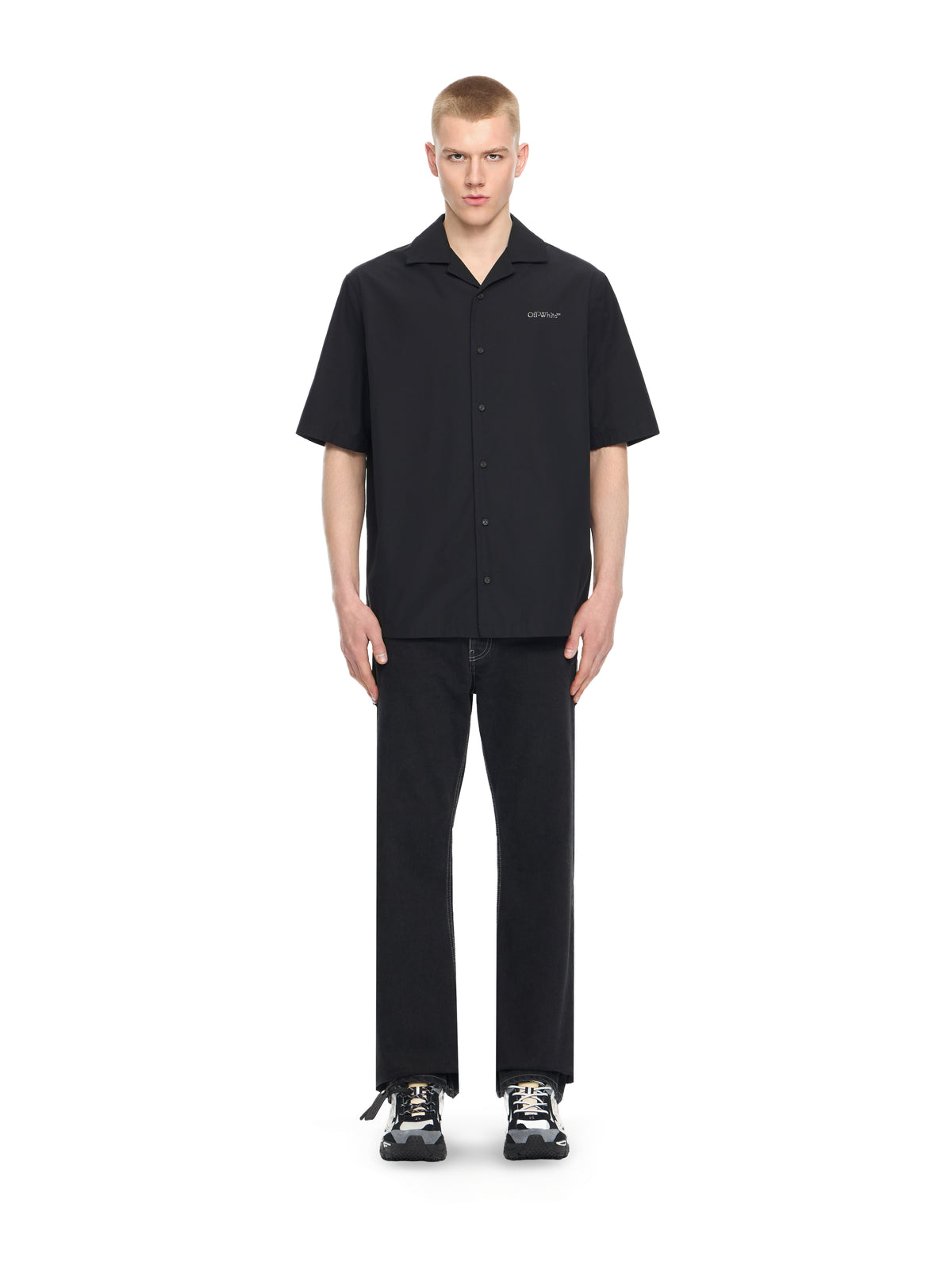 Metal Arrow Bowling Shirt
