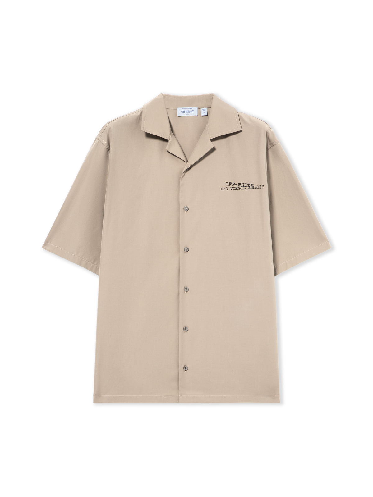 Type Arrow Poplin Bowling Shirt