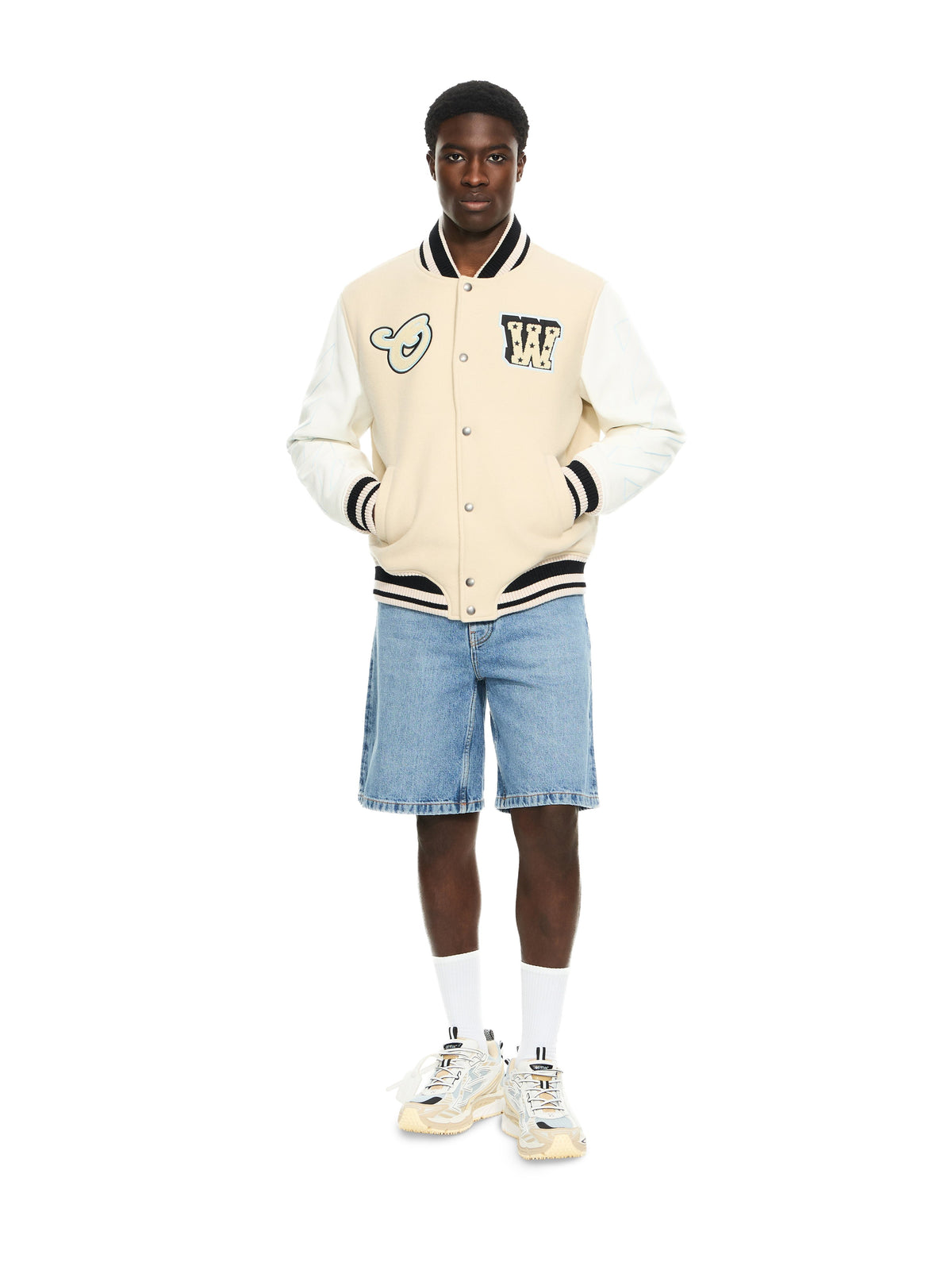 Star Logo Varsity Jacket