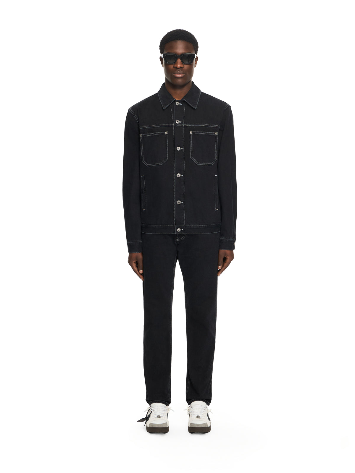 Half Arrow Tapered Jeans