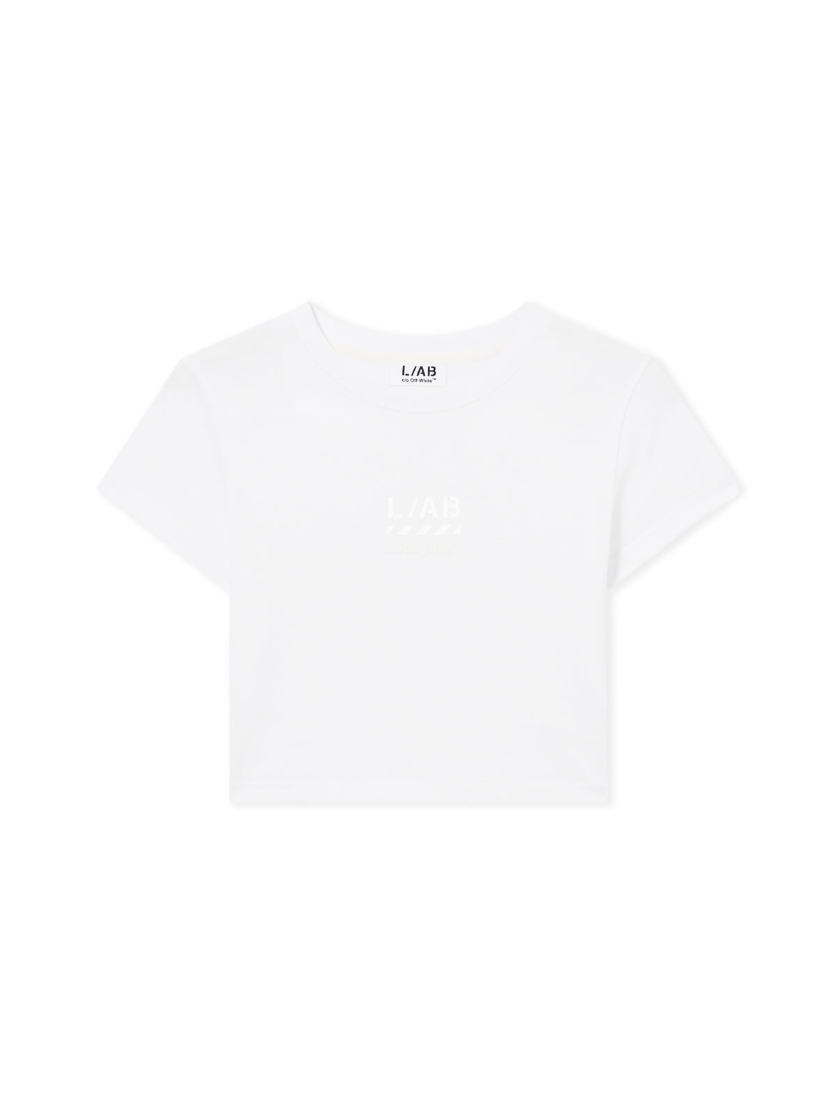 L/AB Basic Ribbed Logo T-Shirt