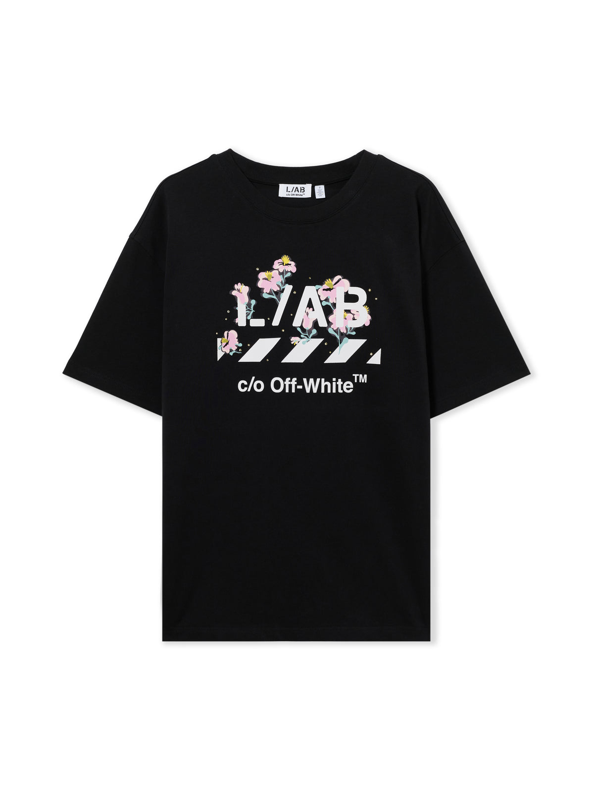 L/AB Floral Diagonal Skate T-Shirt