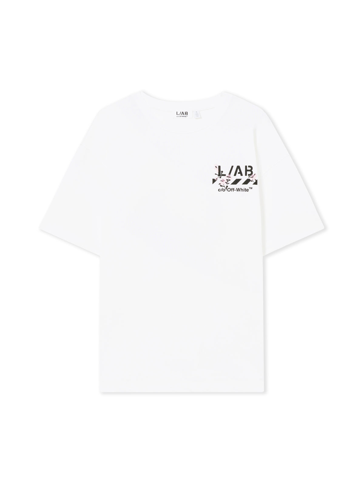 L/AB Floral Logo Skate T-Shirt