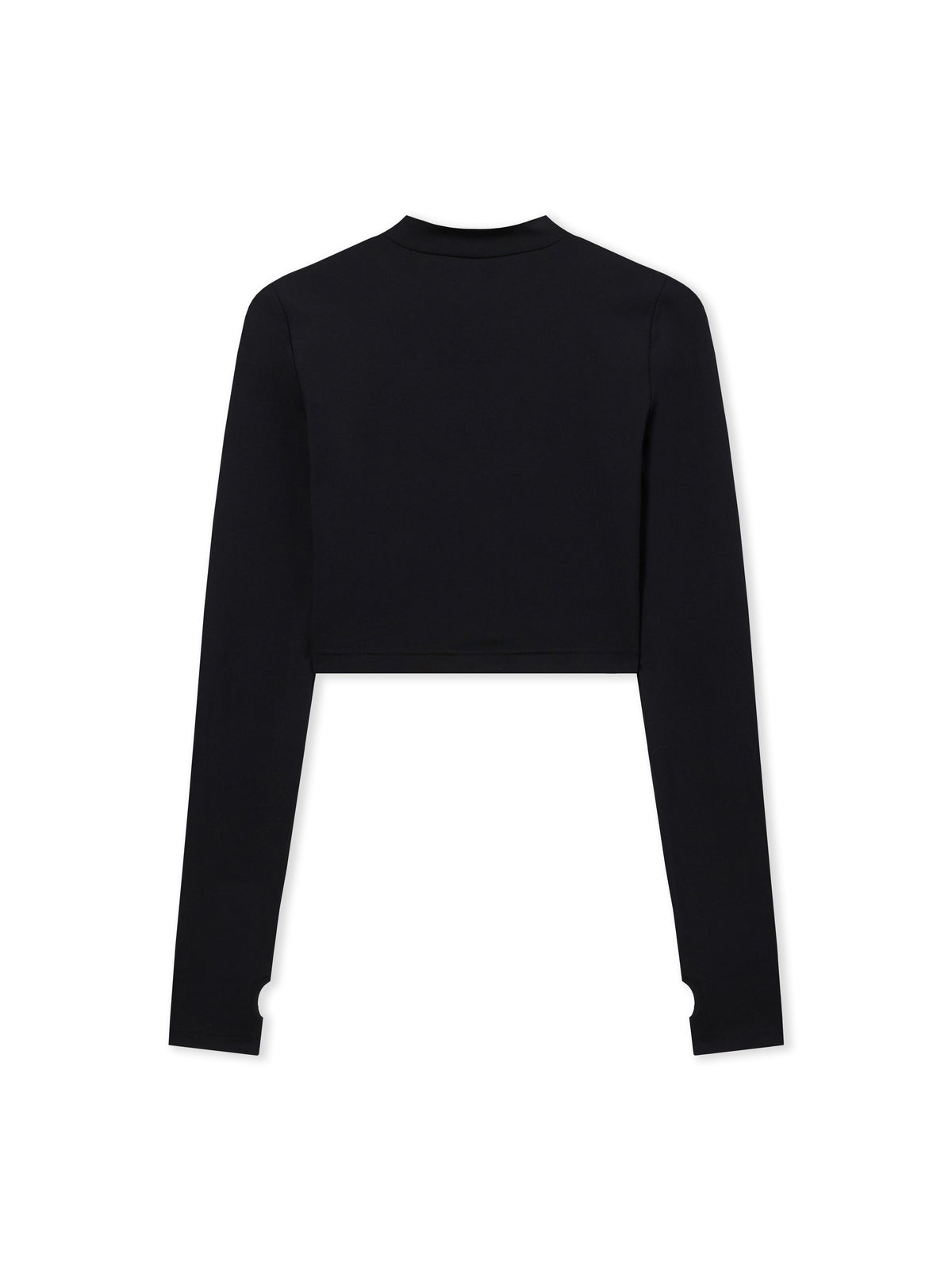 LAB L/AB Cropped Mockneck Top Black Night LABF2639B00063T