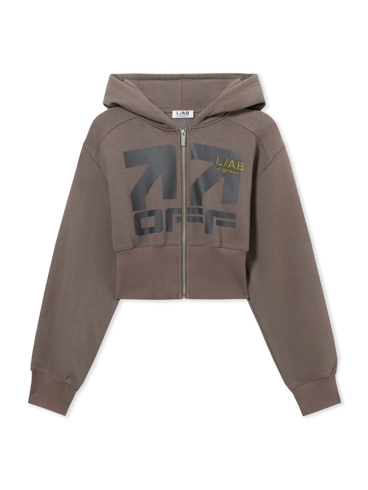 L/AB Logo Cropped Boxy Jacket