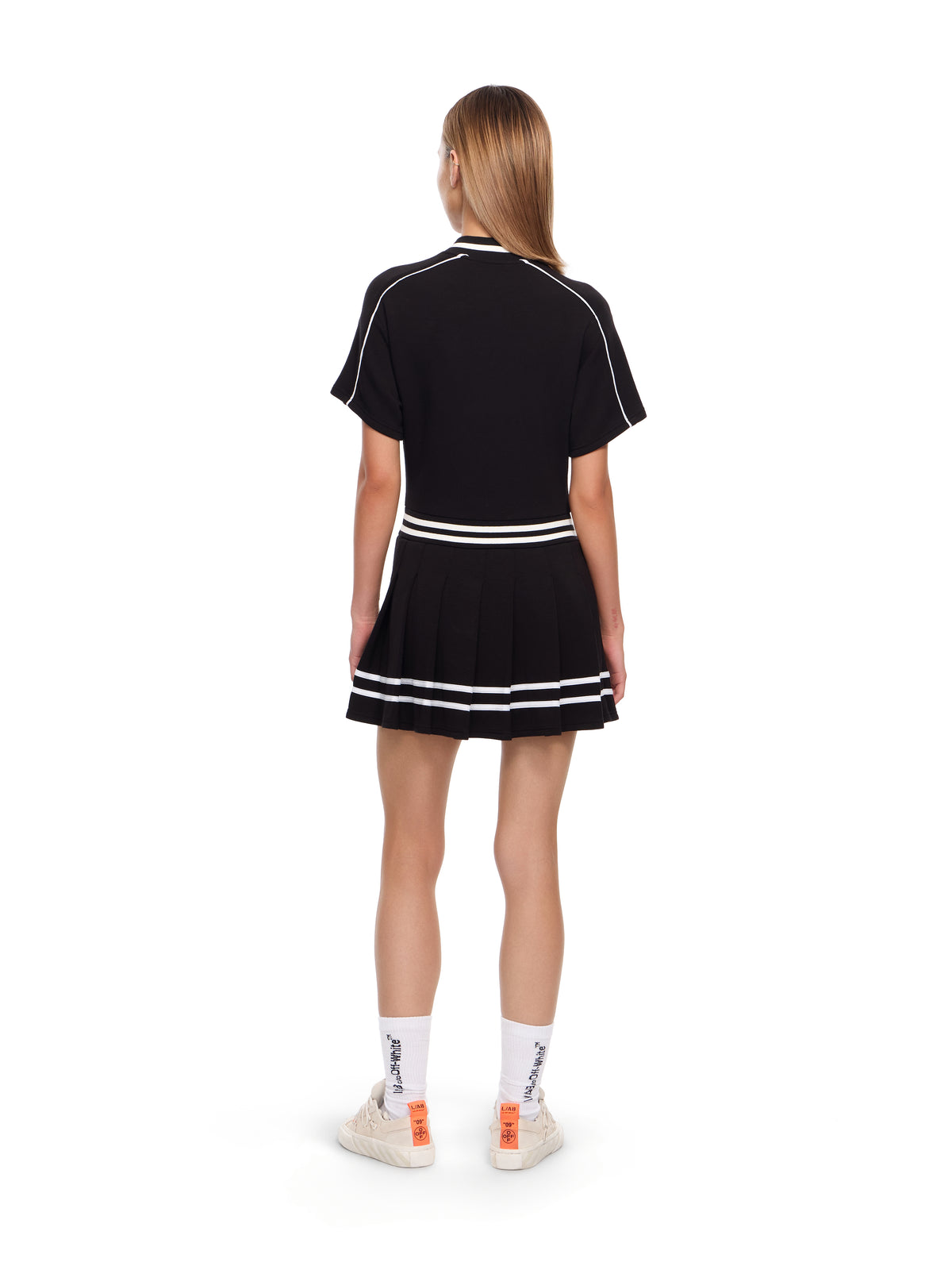 LAB L/AB Pleated Tennis Dress Black Night LABF2639U00053T