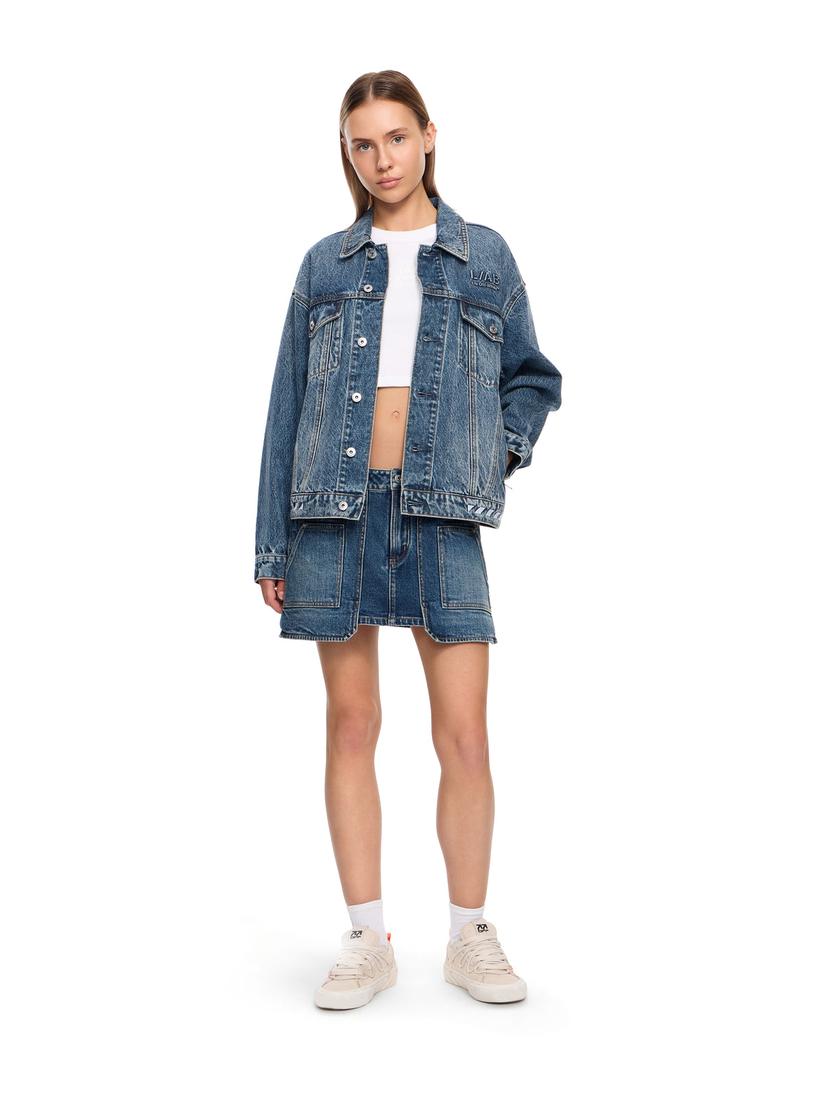 L/AB Relaxed Denim Jacket