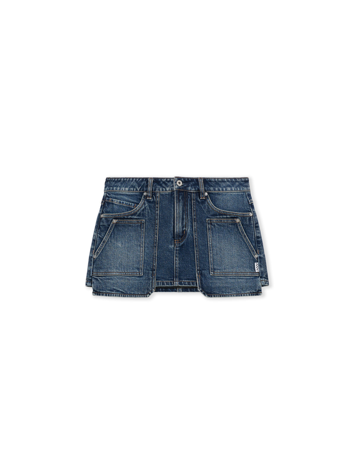 L/AB Cargo Denim Skirt