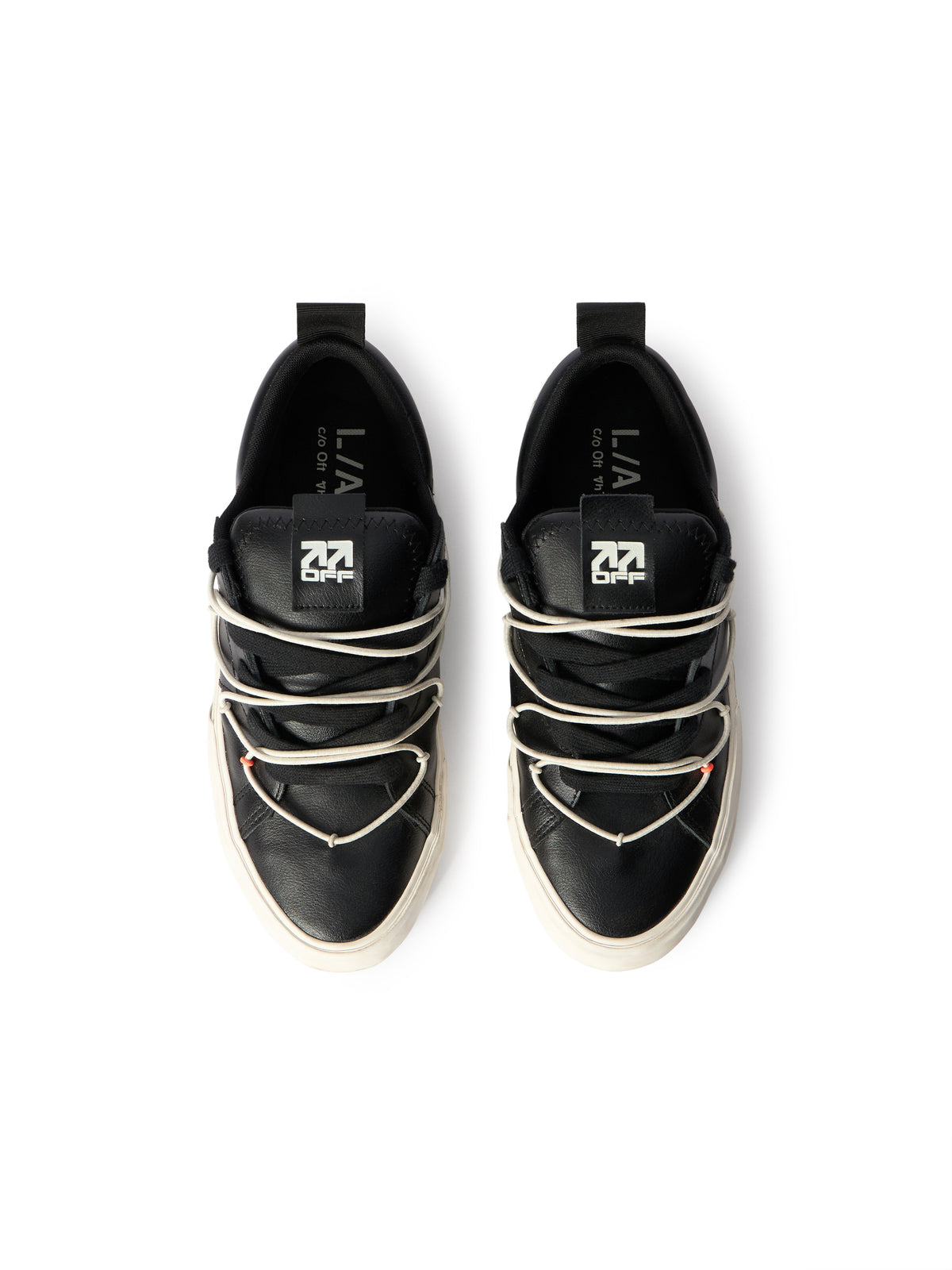 LAB L/AB Tape Vulcanized Sneakers BLACK LABF26OF06474