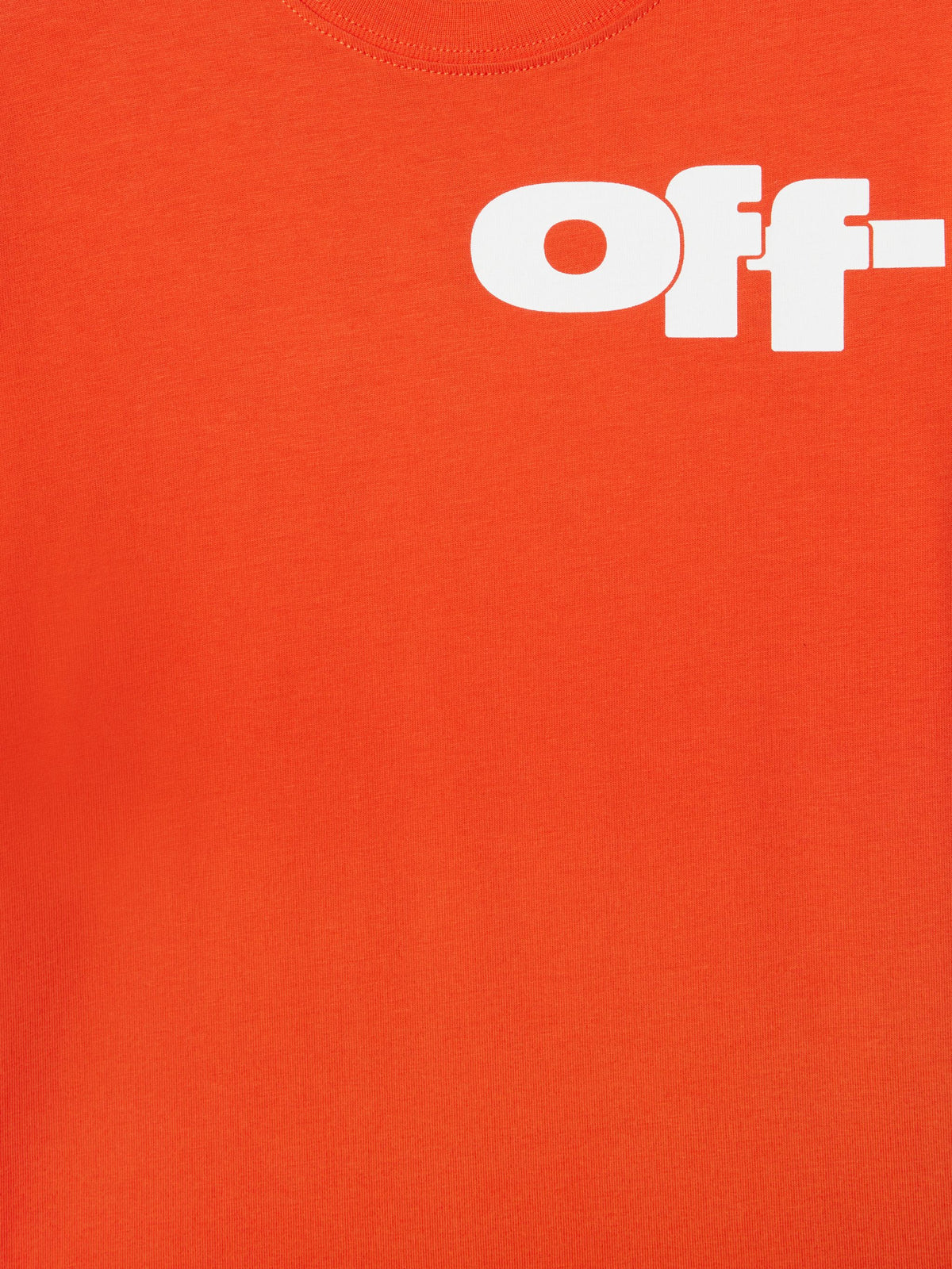OFF WHITE Type Graphic Tee S/S ORANGE OBAA002S25JER002