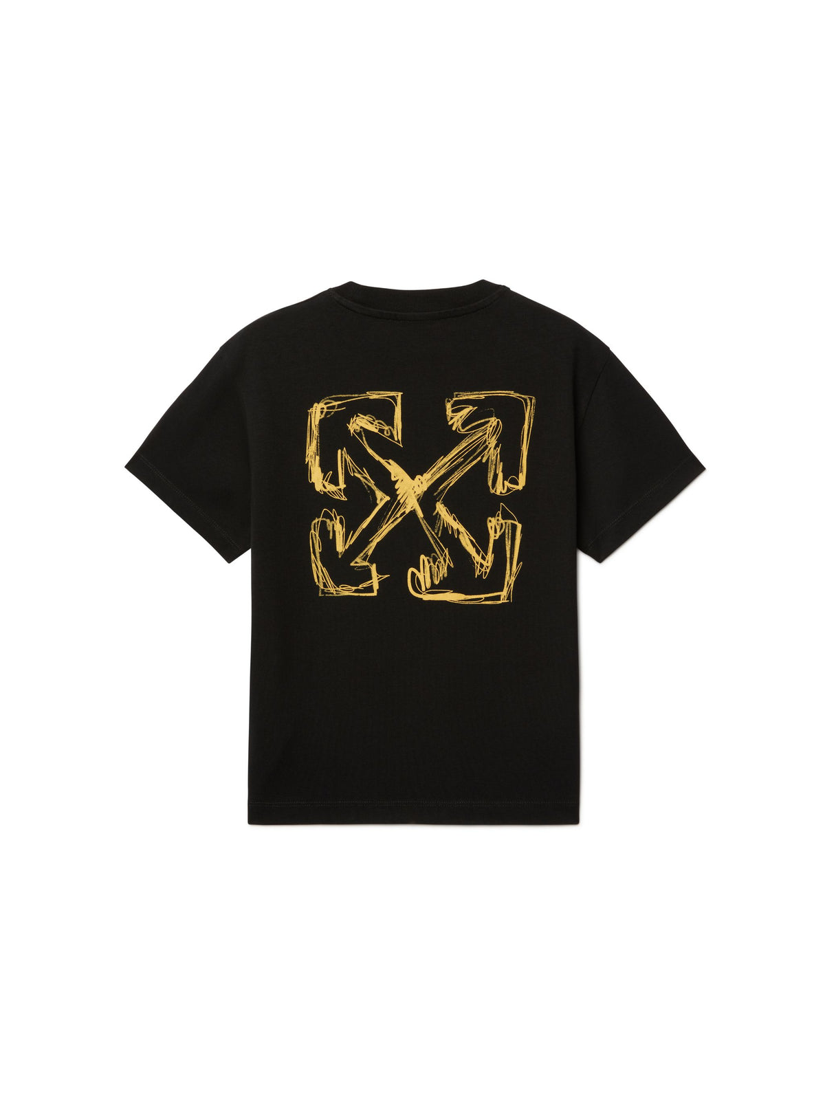OFF WHITE Arrow Sketch Tee S/S BLACK OBAA002S25JER00A