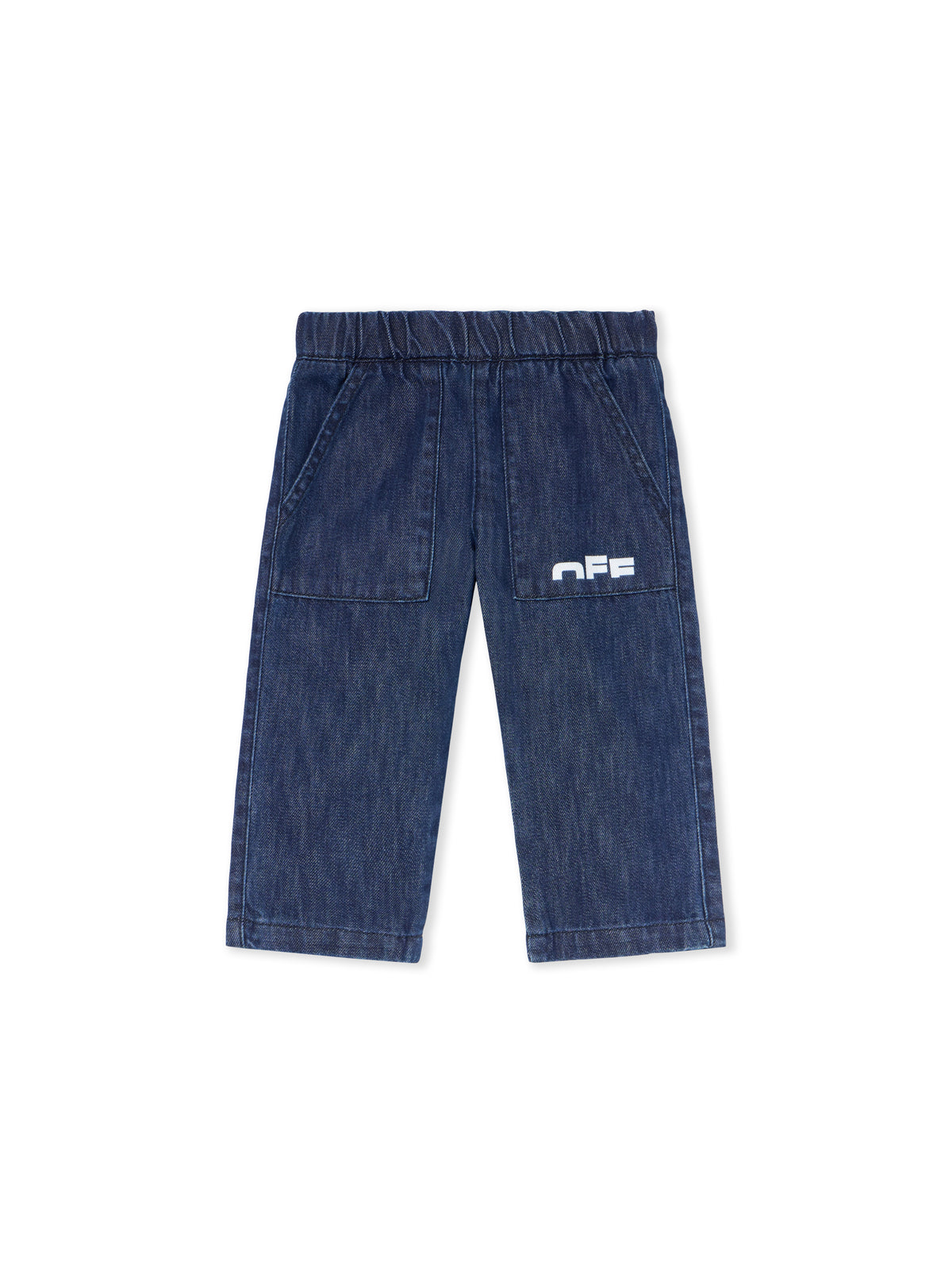 Type Logo Denim Logo Pants