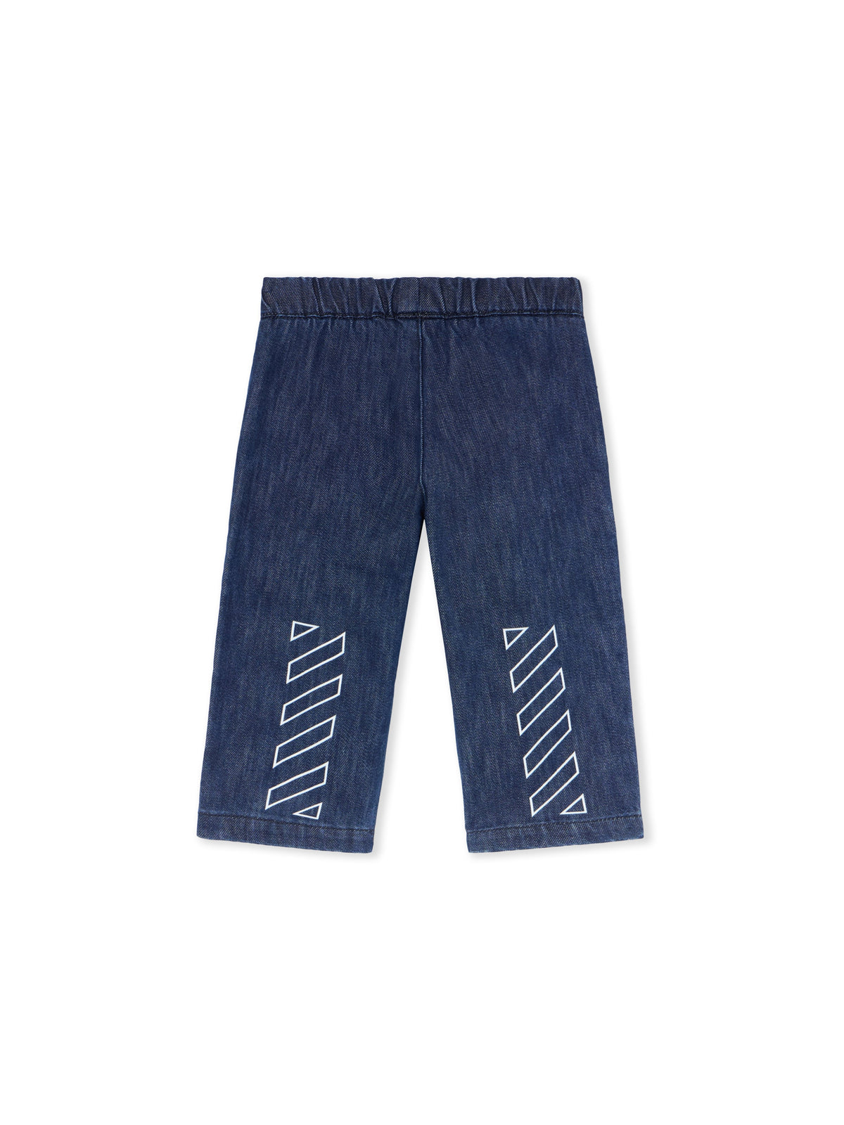 OFF WHITE Type Logo Denim Logo Pants INDIGO - WHITE OBAX001F25DEN001