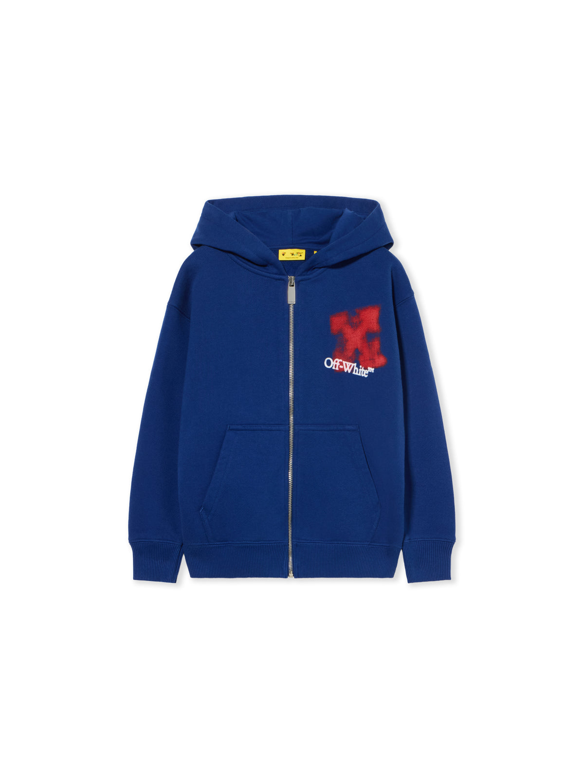 Arrow Spray Zip Logo Hoodie