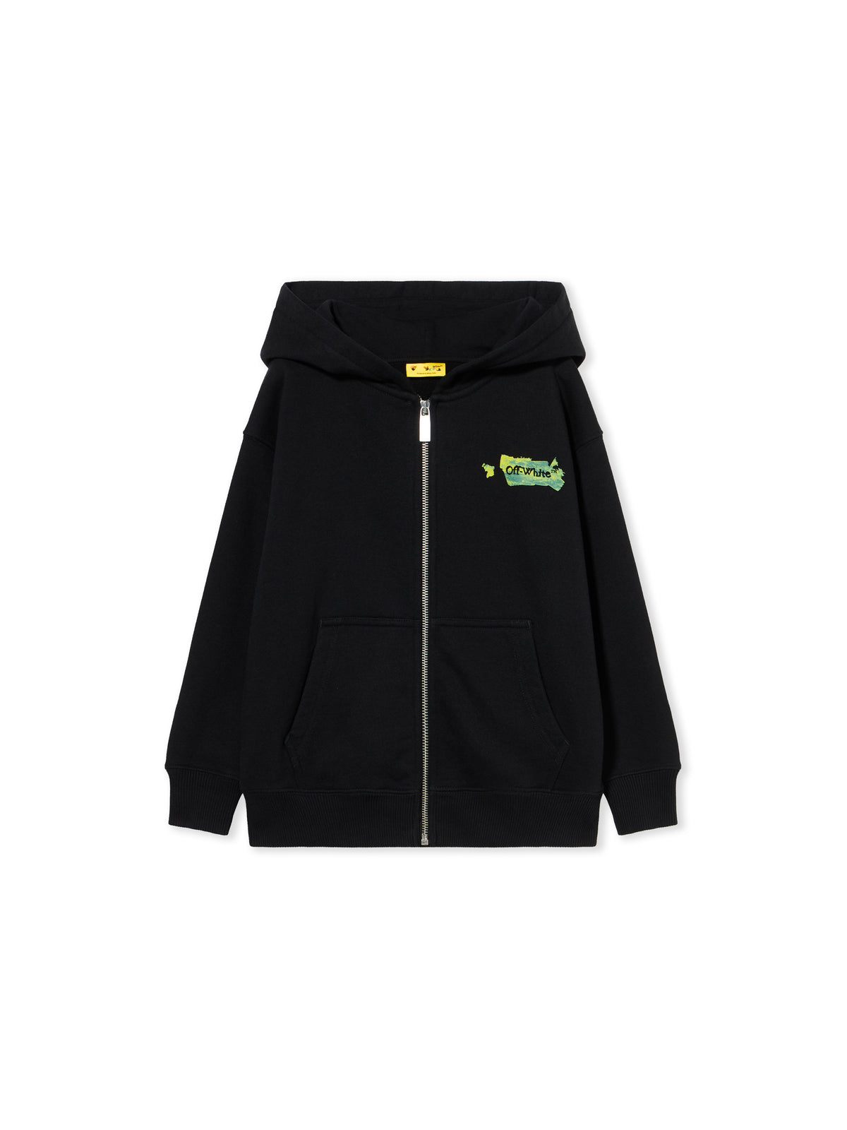 Arrow Acrylic Zip Hoodie
