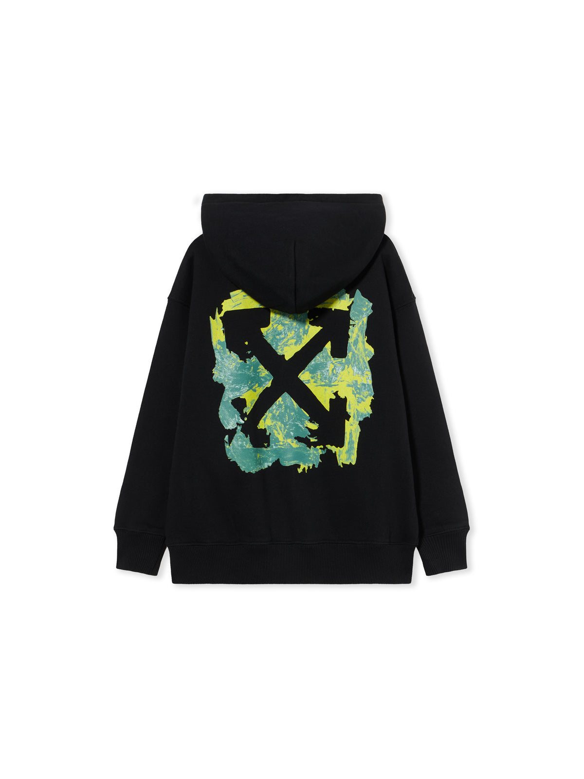 Arrow Acrylic Zip Hoodie
