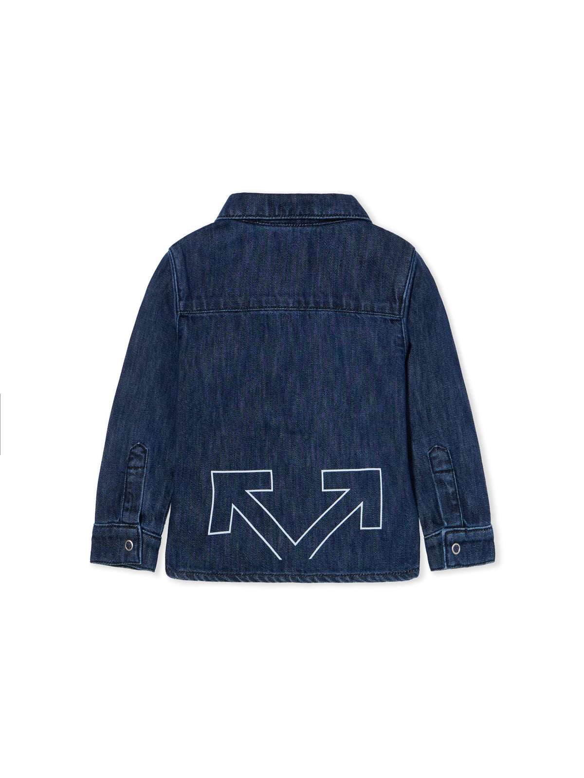 Type Logo Denim Shirt
