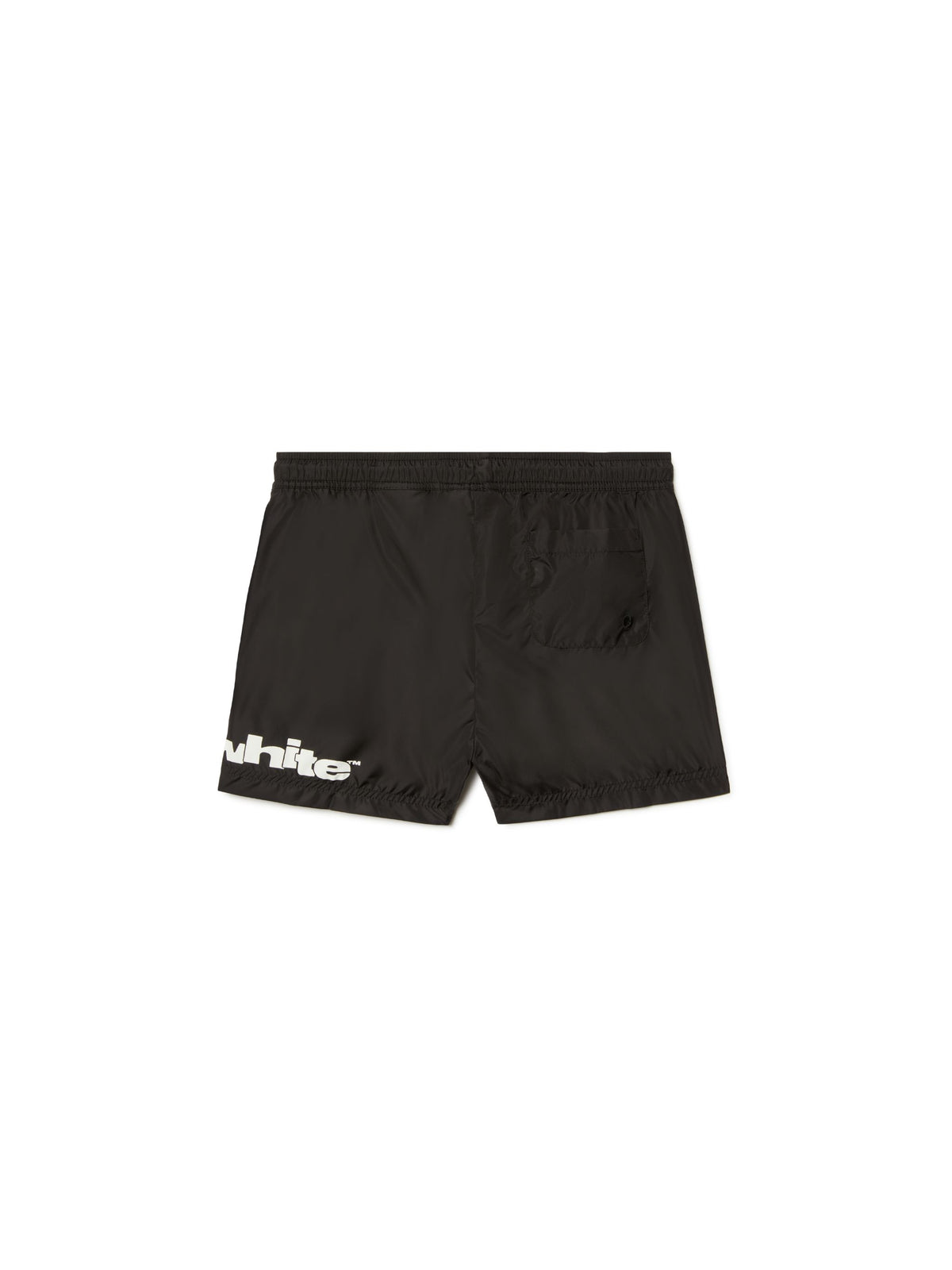 OFF WHITE Type Graphic Swimshort BLACK OBFA001S25FAB001