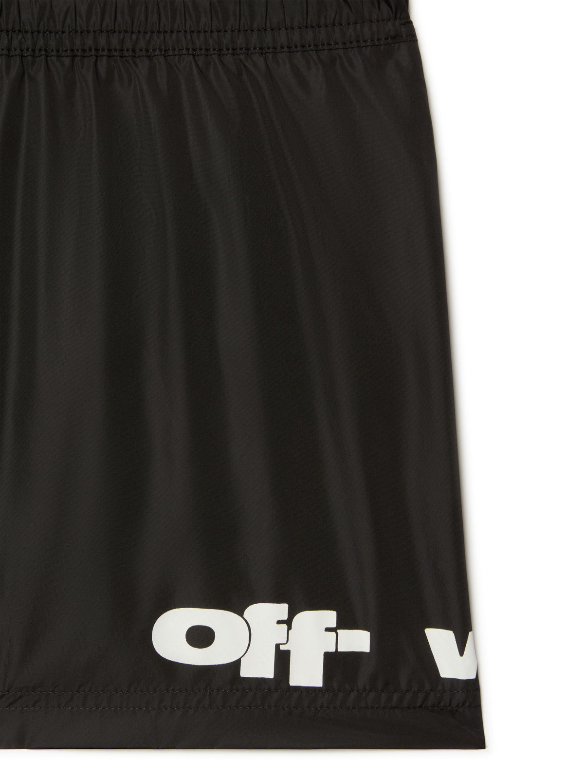 OFF WHITE Type Graphic Swimshort BLACK OBFA001S25FAB001