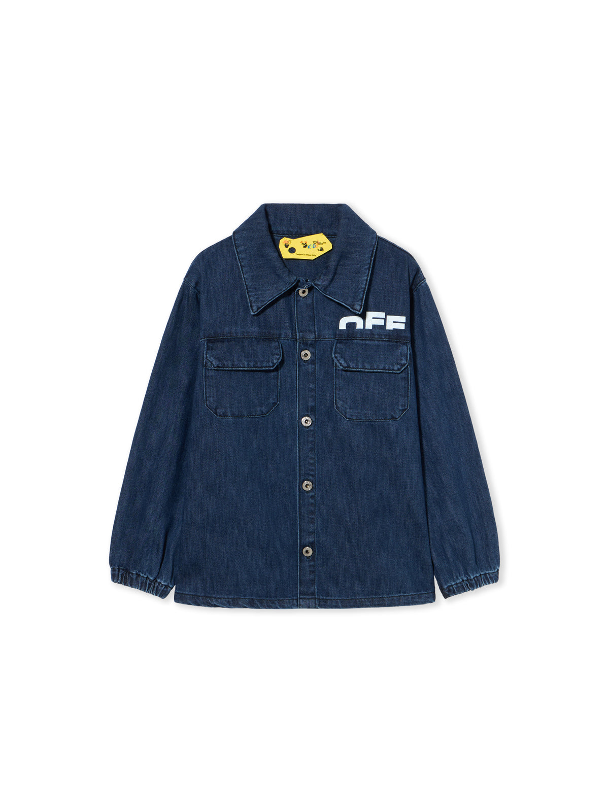 Type Logo Denim Shirt