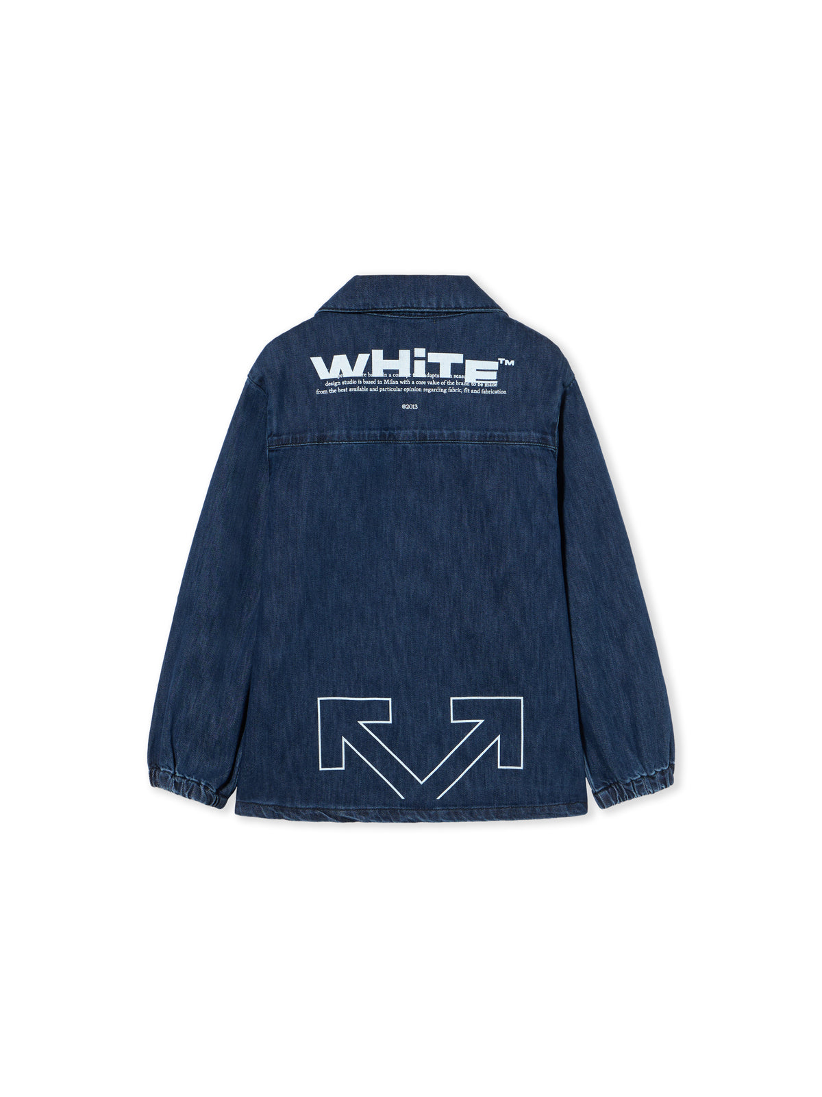 Type Logo Denim Shirt