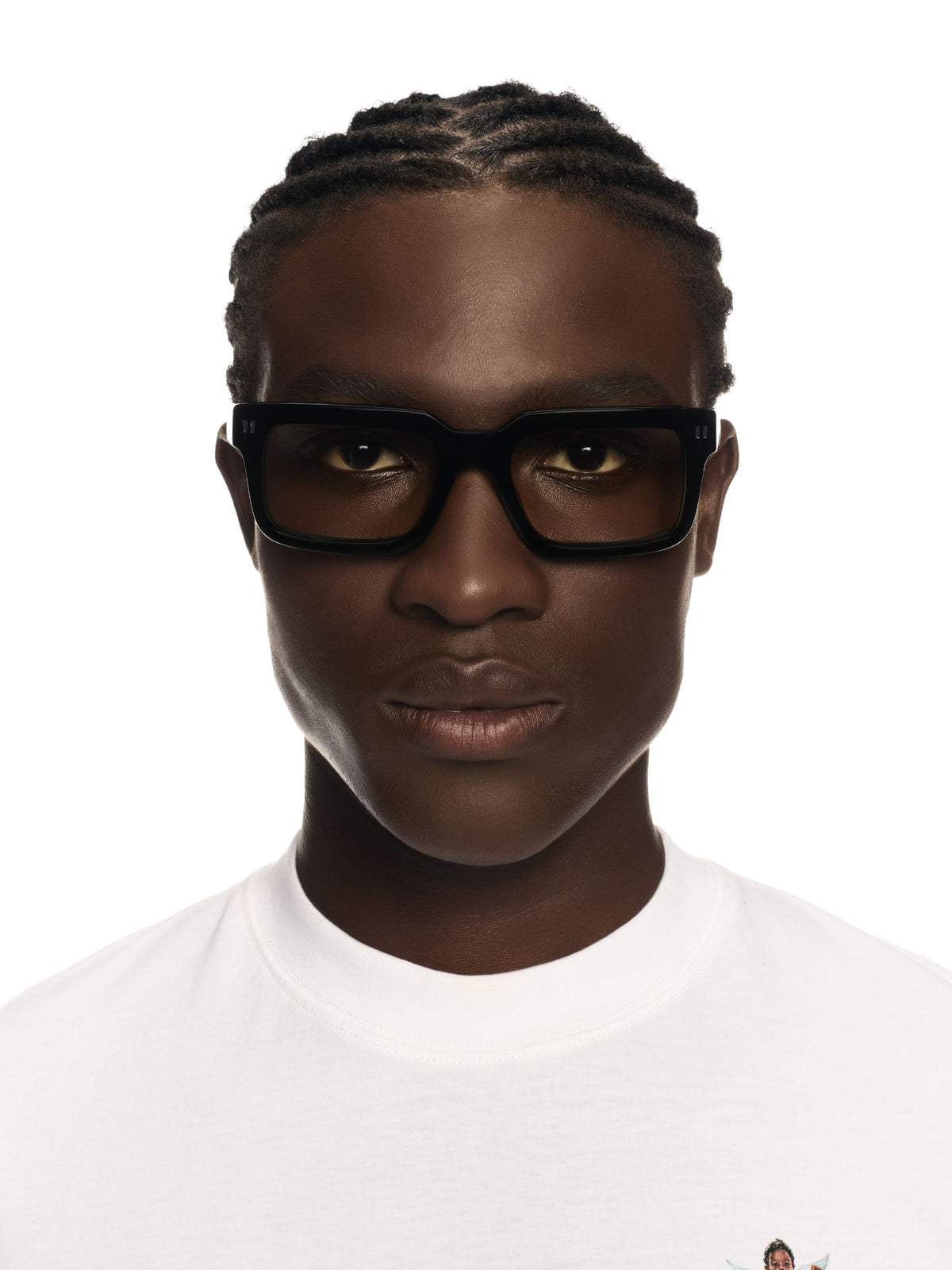OFF WHITE Clip On2 Sunglasses BLACK OERI130C99PLA001