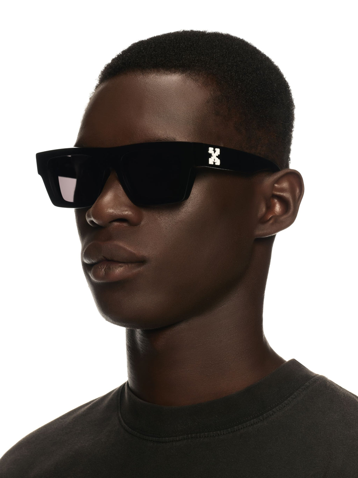 OFF WHITE Oregon Sunglasses BLACK OERI145S25PLA001