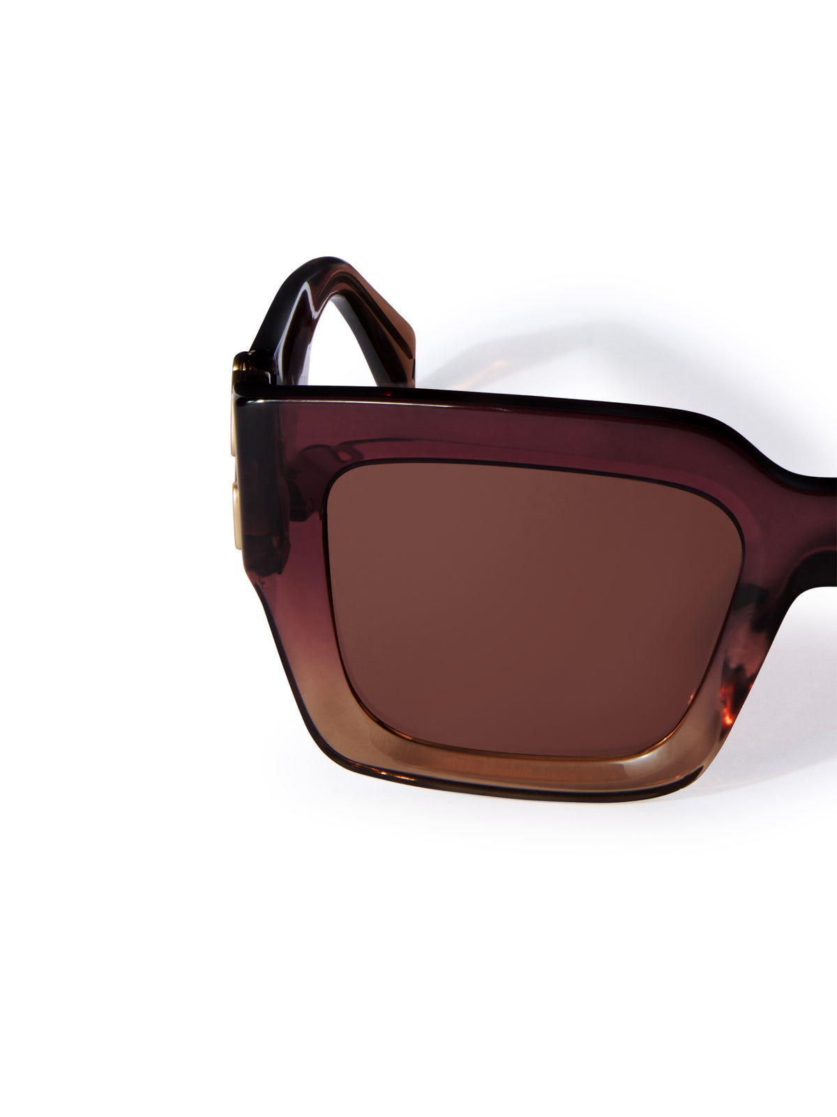 OFF WHITE MYSTIC SUNGLASSES BURGUNDY OERI14DS25PLA002