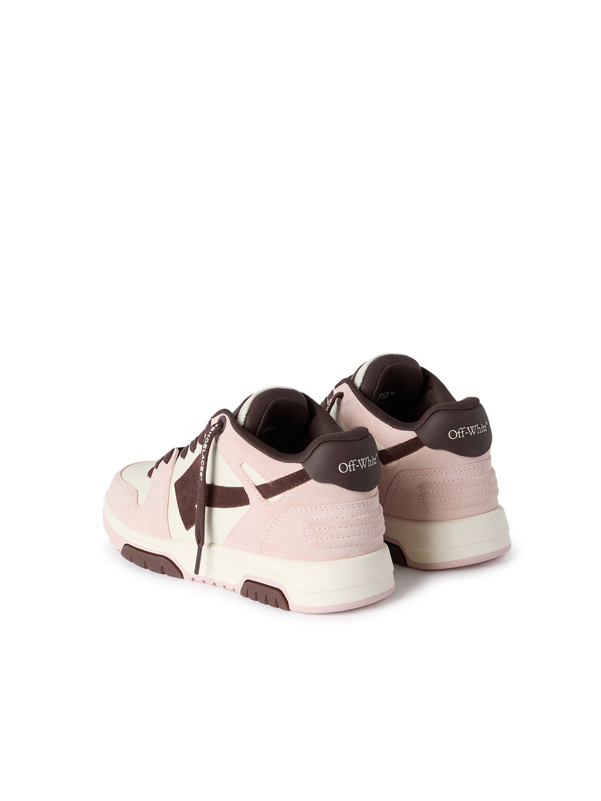 OFF WHITE Out Of Office Sneakers PINK/DARK BROWN OF05731655