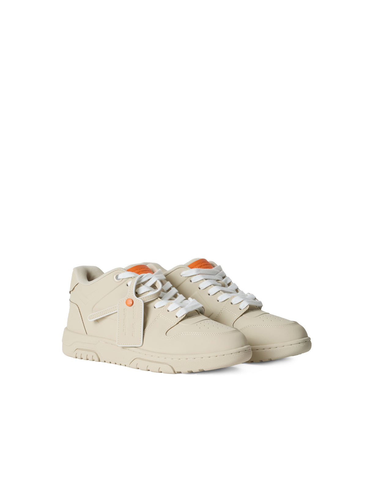 OFF WHITE Out Of Office Molded Sneakers BEIGE/ORANGE OF05733272