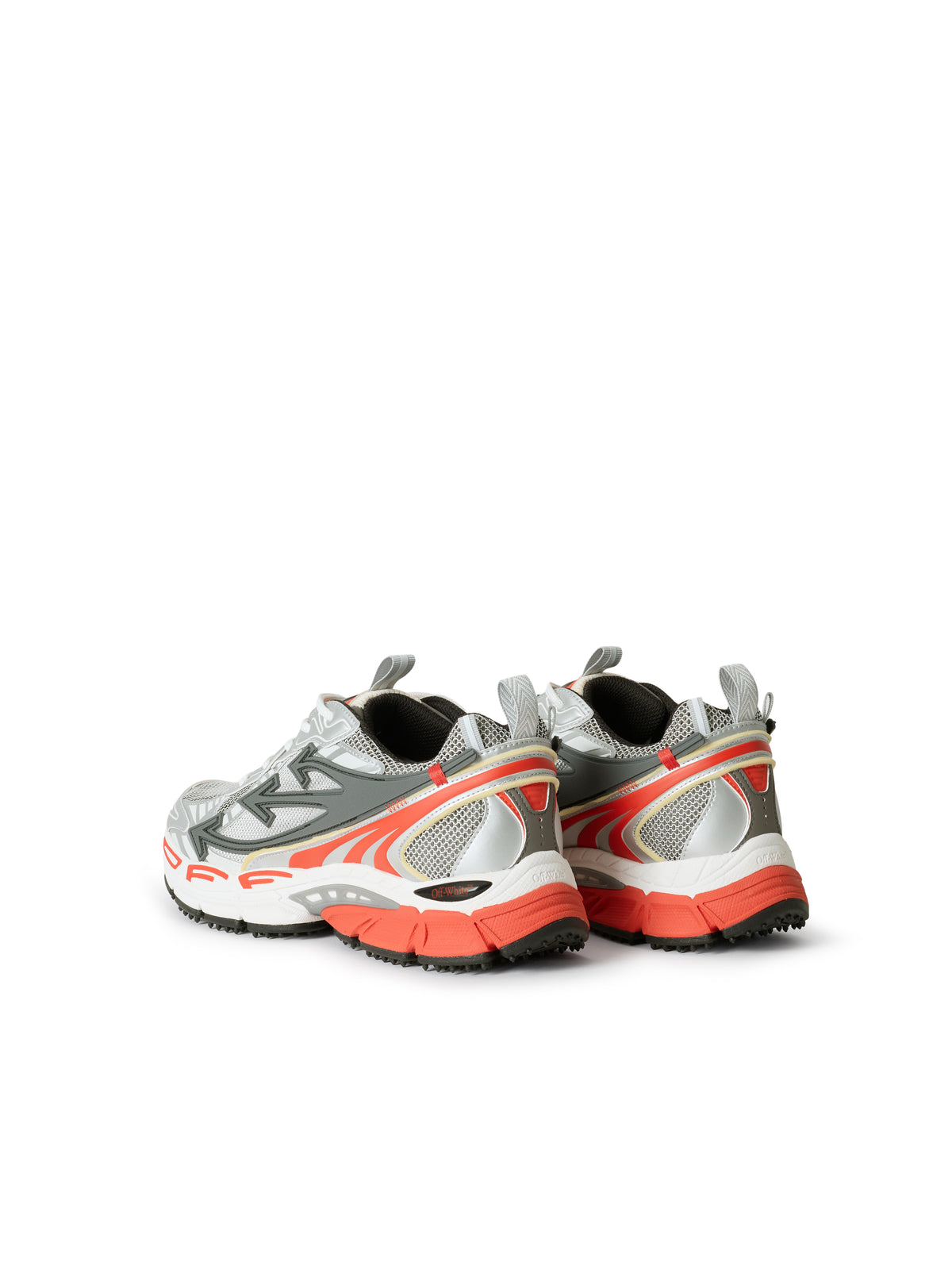 OFF WHITE Be Right Back Sneakers GRAY/RED OF05747609