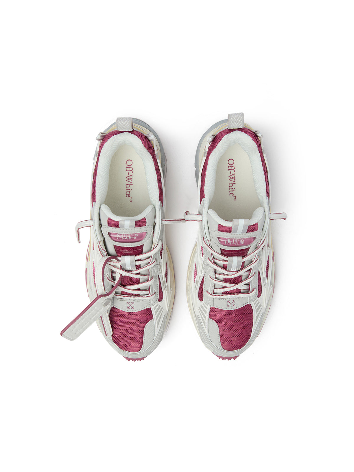 OFF WHITE Be Right Back Sneakers MAGENTA/WHITE OF05750651