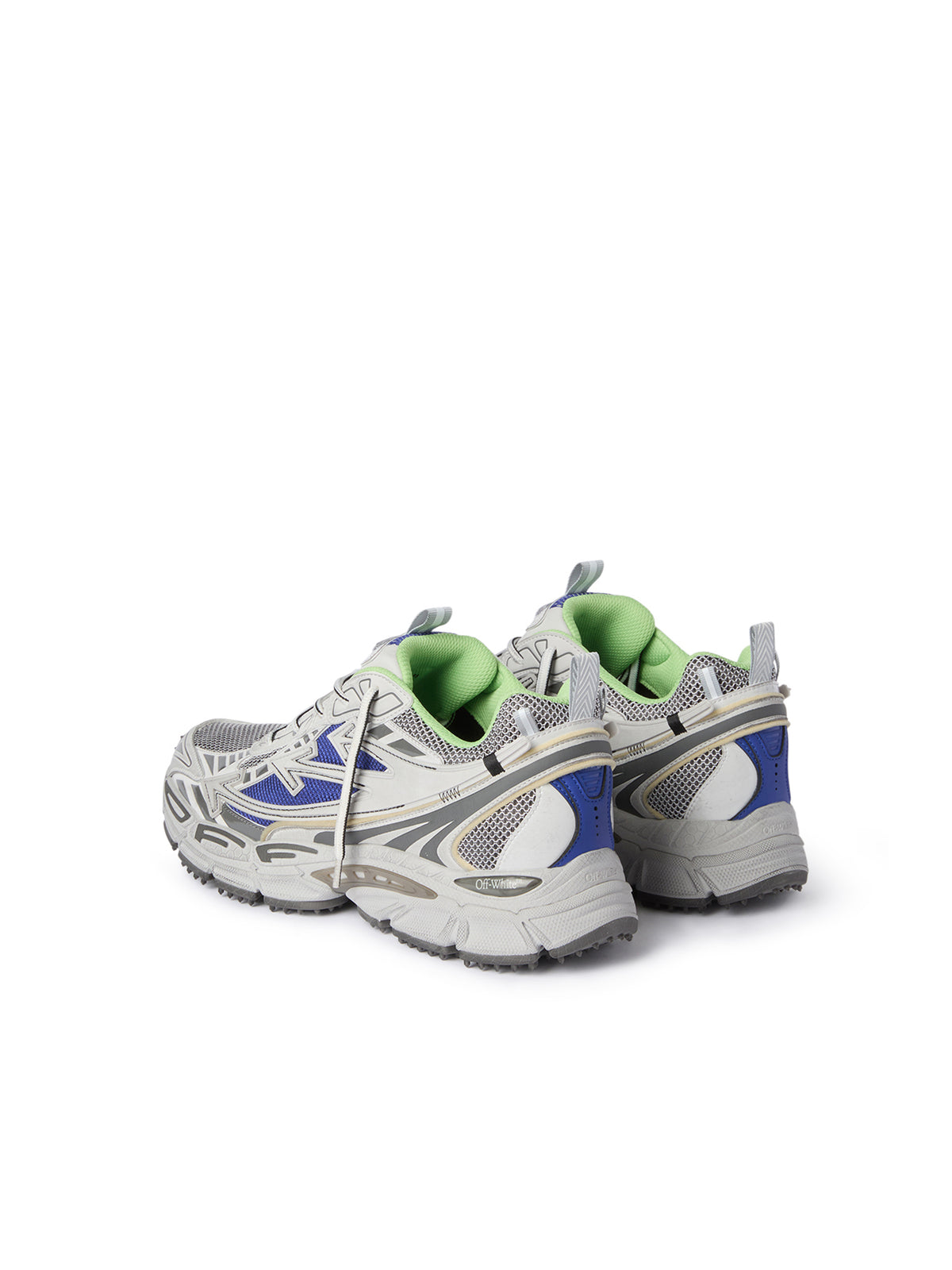 OFF WHITE Be Right Back Worn Out Sneakers DARK BLUE/DK GREY OF05753401