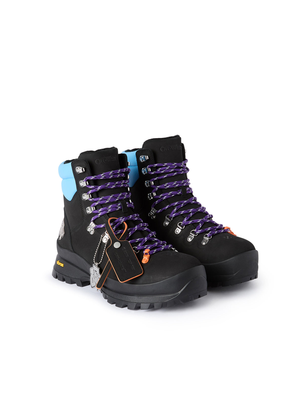 OFF WHITE Hiking Boots BLACK/BLUE OF05929001